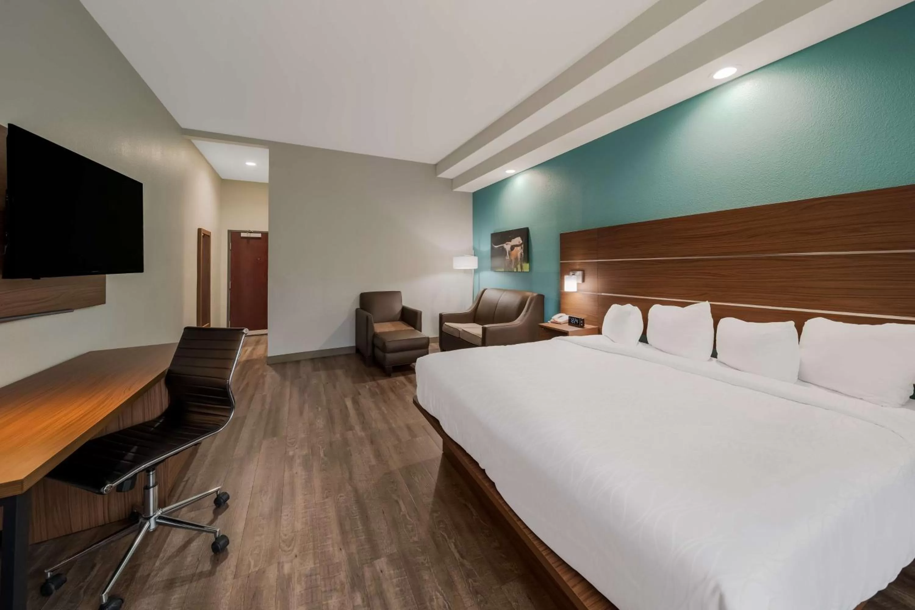 Photo of the whole room, Bed in Best Western Bowie Inn & Suites