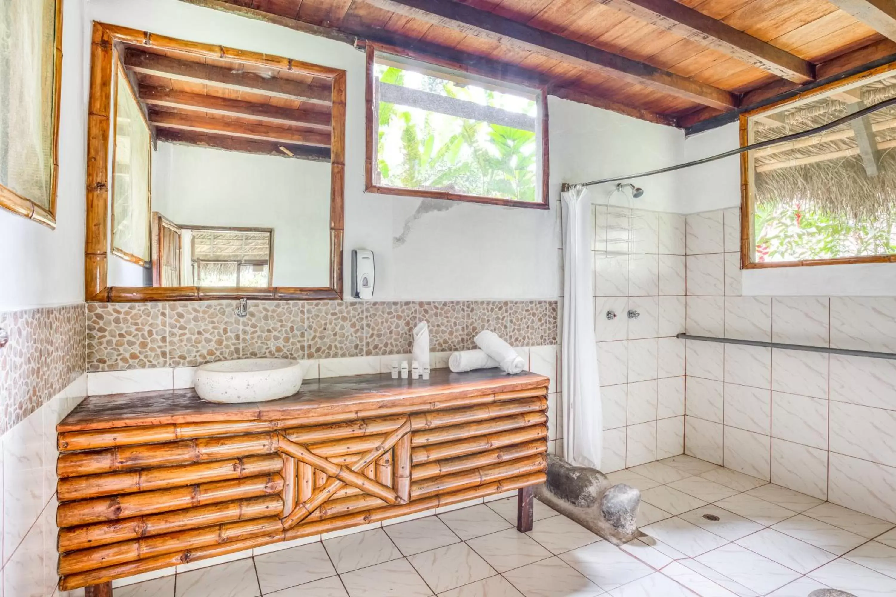 Bathroom in Selina Amazon Tena