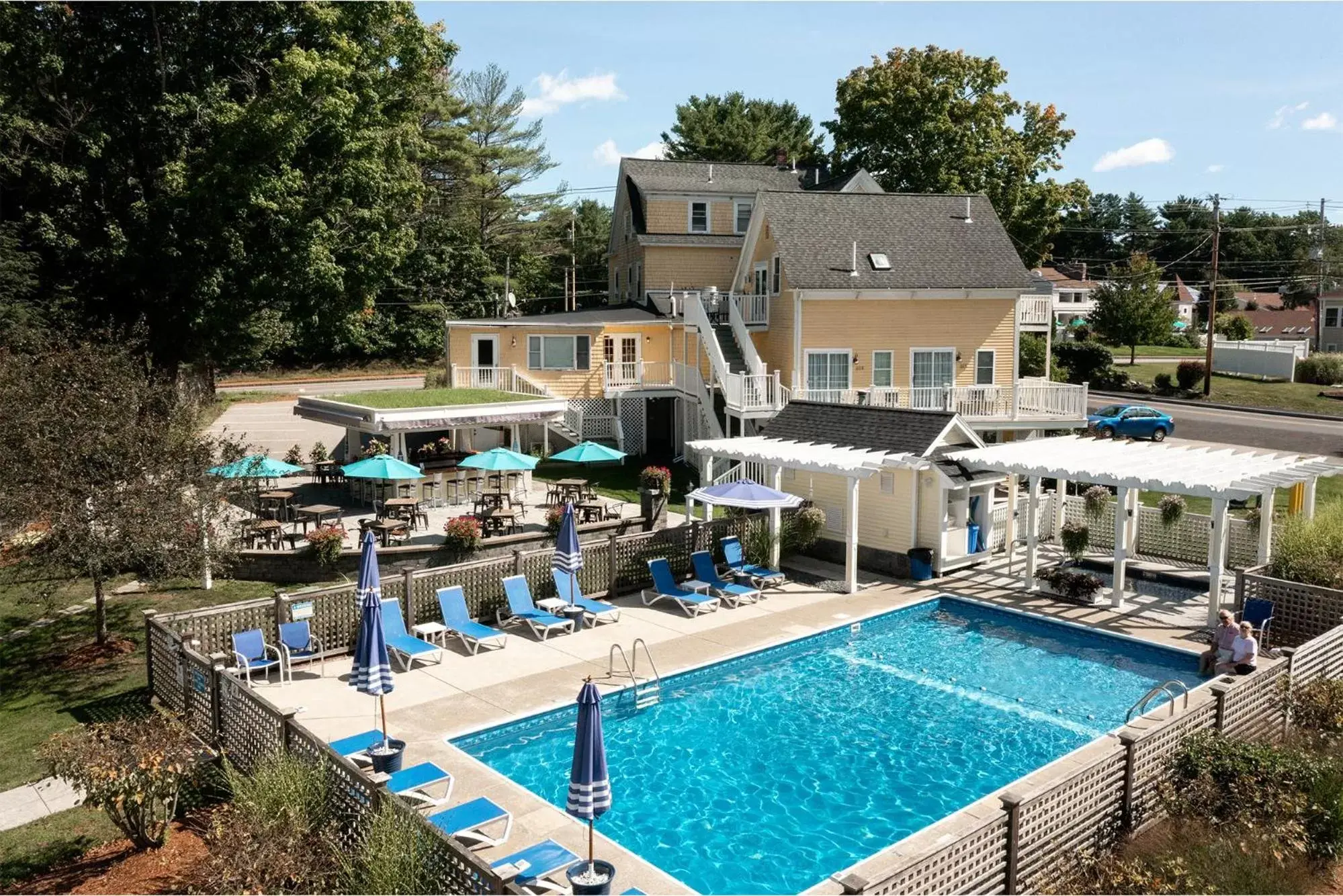 Pool View in Admiral's Inn Resort