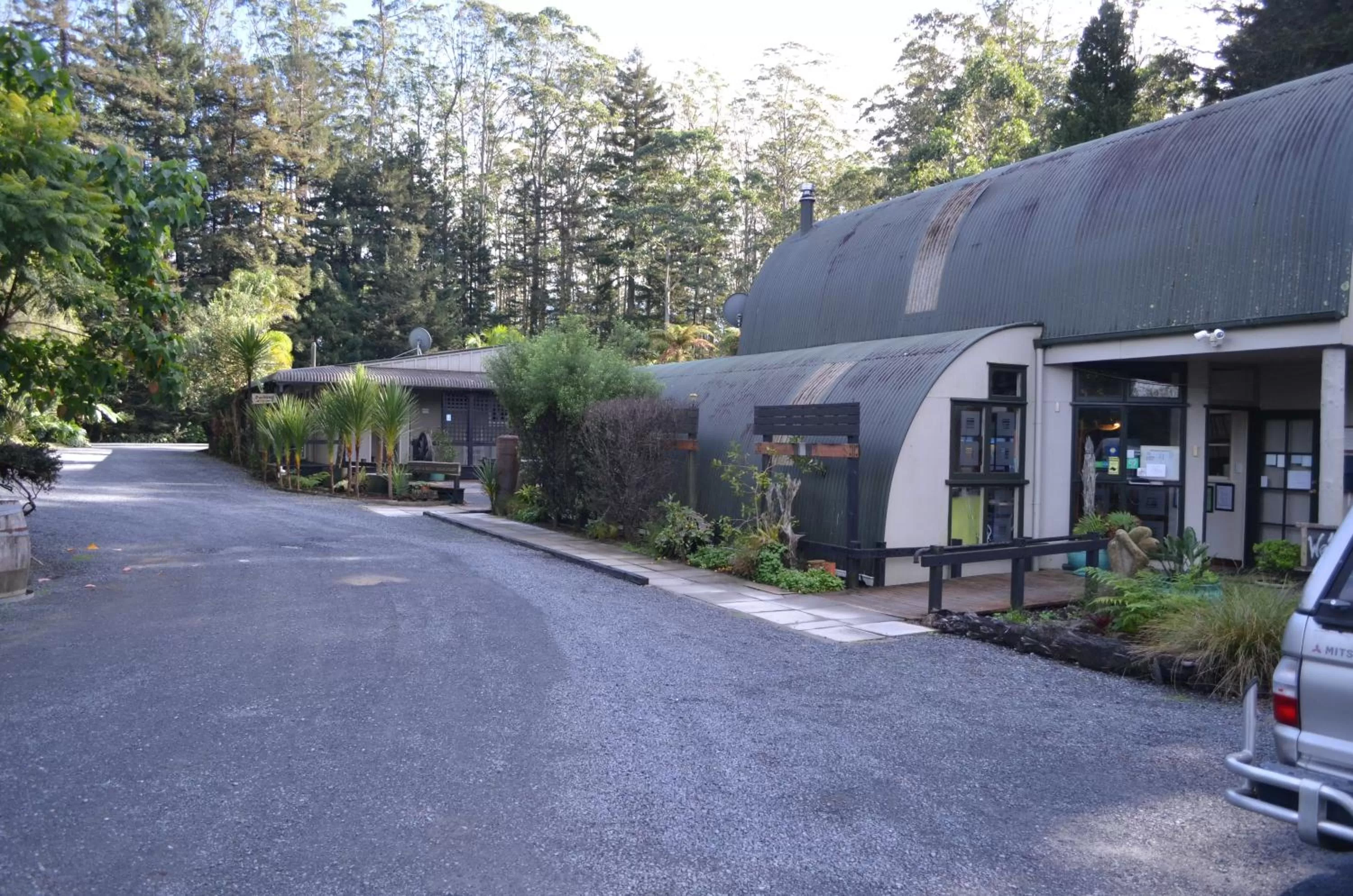 Facade/entrance in Woodlands Motel