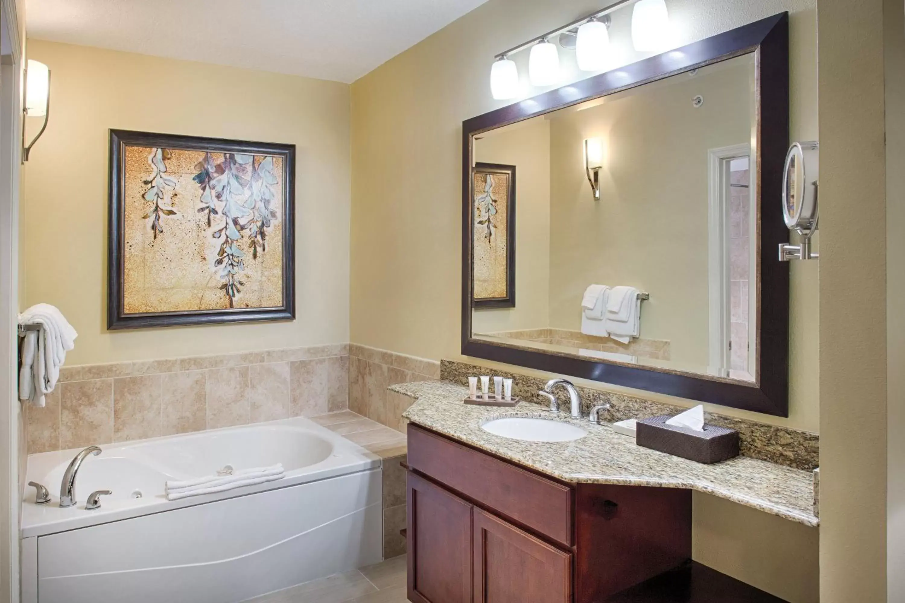 Bedroom, Bathroom in Club Wyndham Cypress Palms