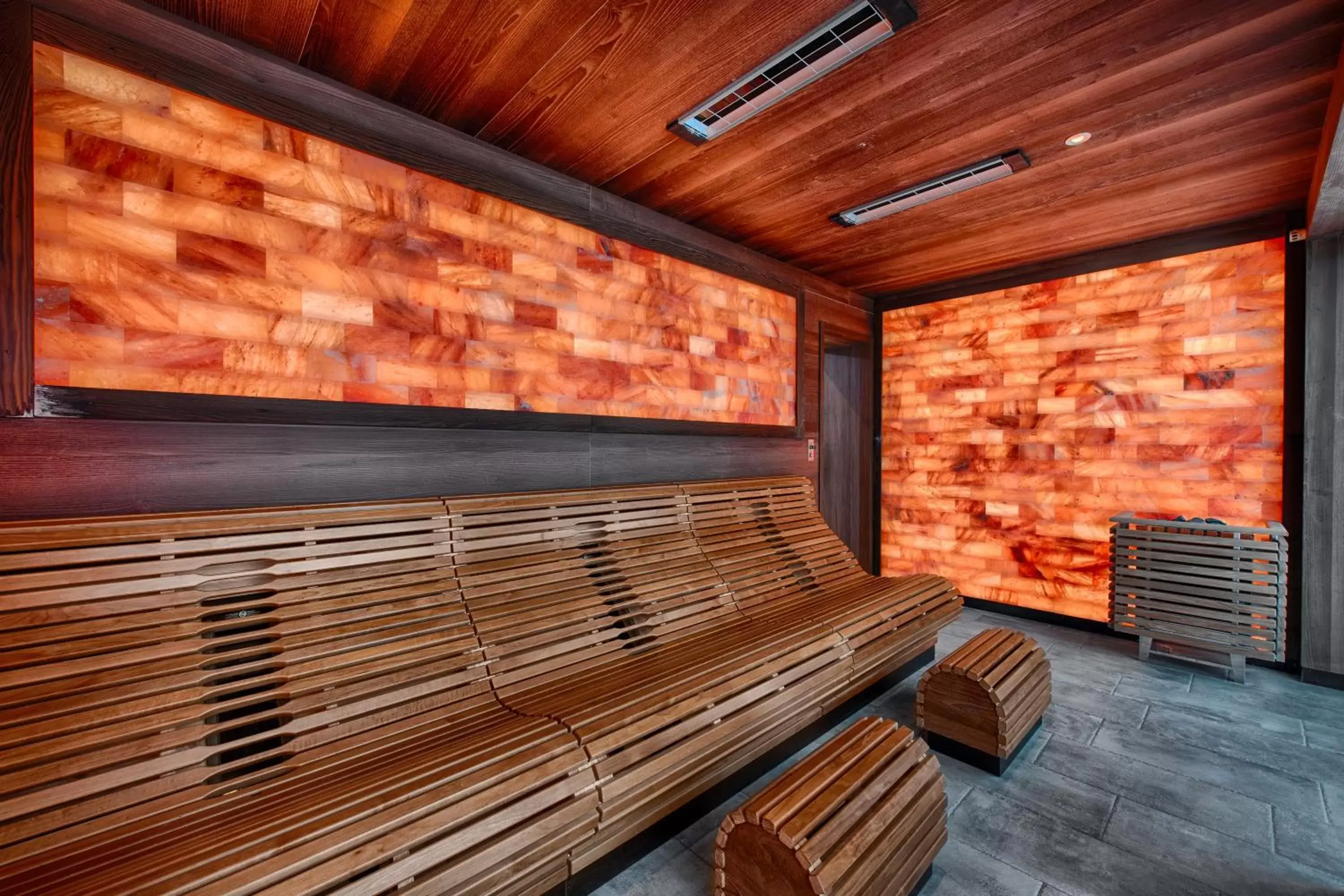 Sauna in Obermühle 4*S Boutique Resort