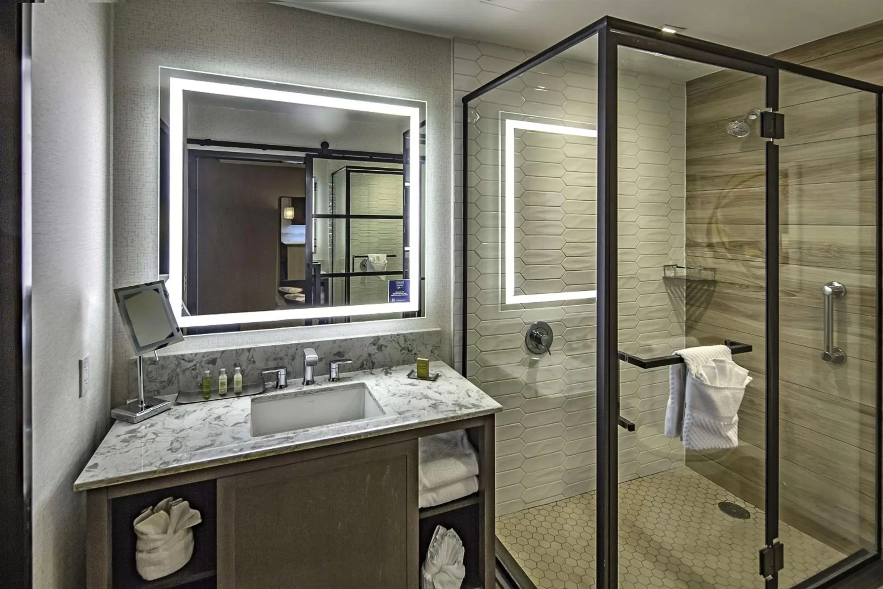 Bathroom in DoubleTree by Hilton Modesto