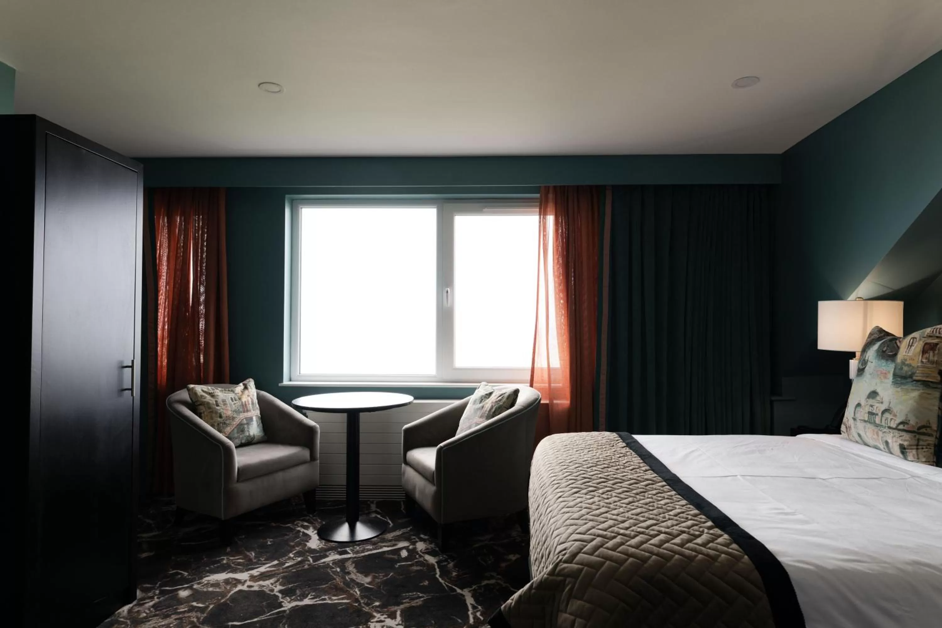 Bed in Elephant Rock Hotel