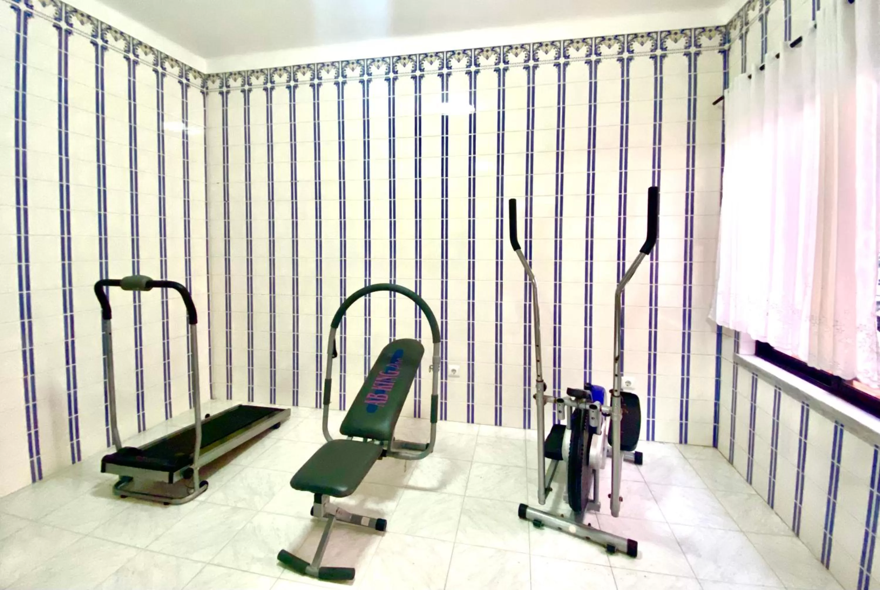 Fitness centre/facilities, Fitness Center/Facilities in Spray B&B Sitio in Nazare Mini bar, European style