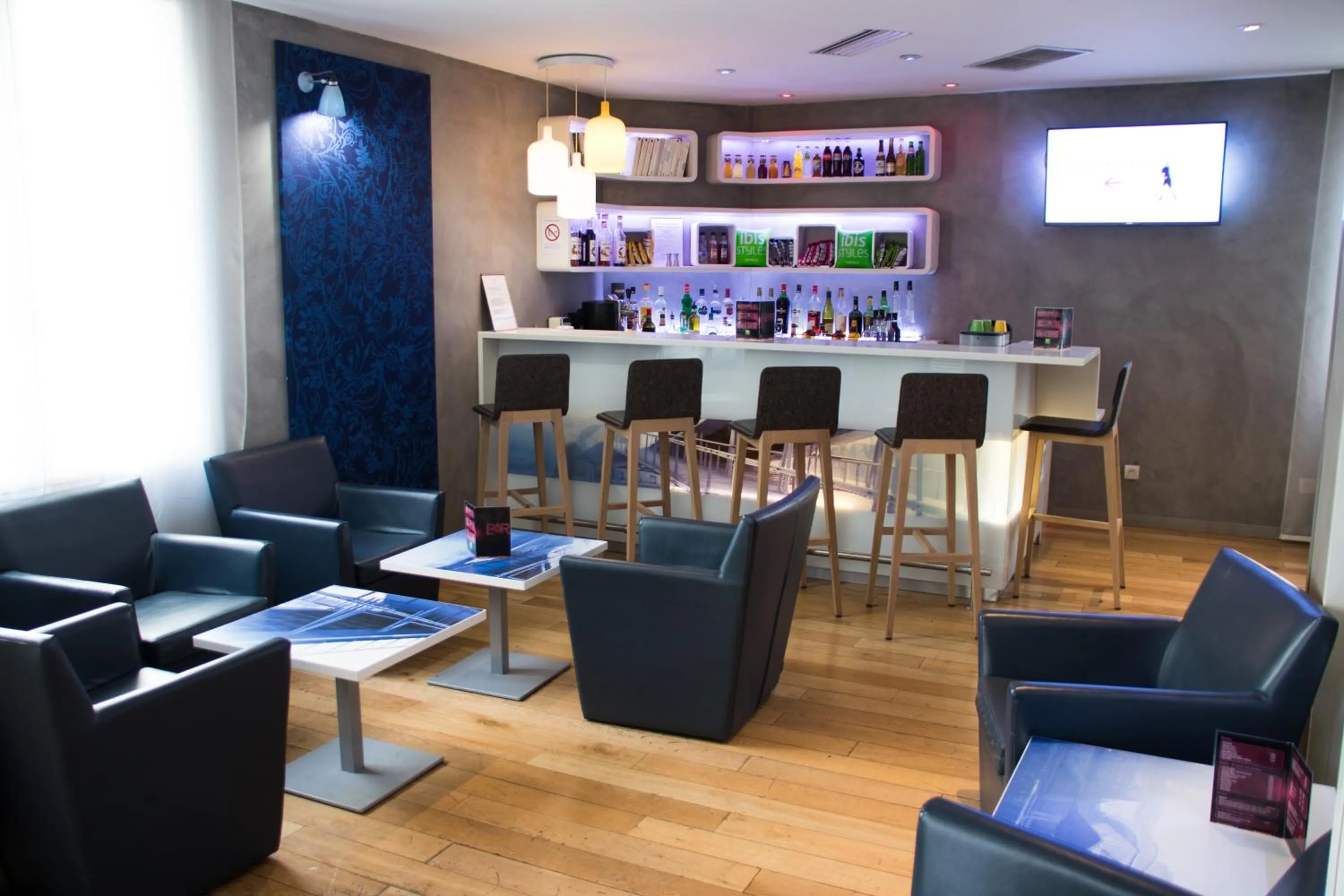 Lounge or bar in ibis Styles Paris Tolbiac Bibliotheque
