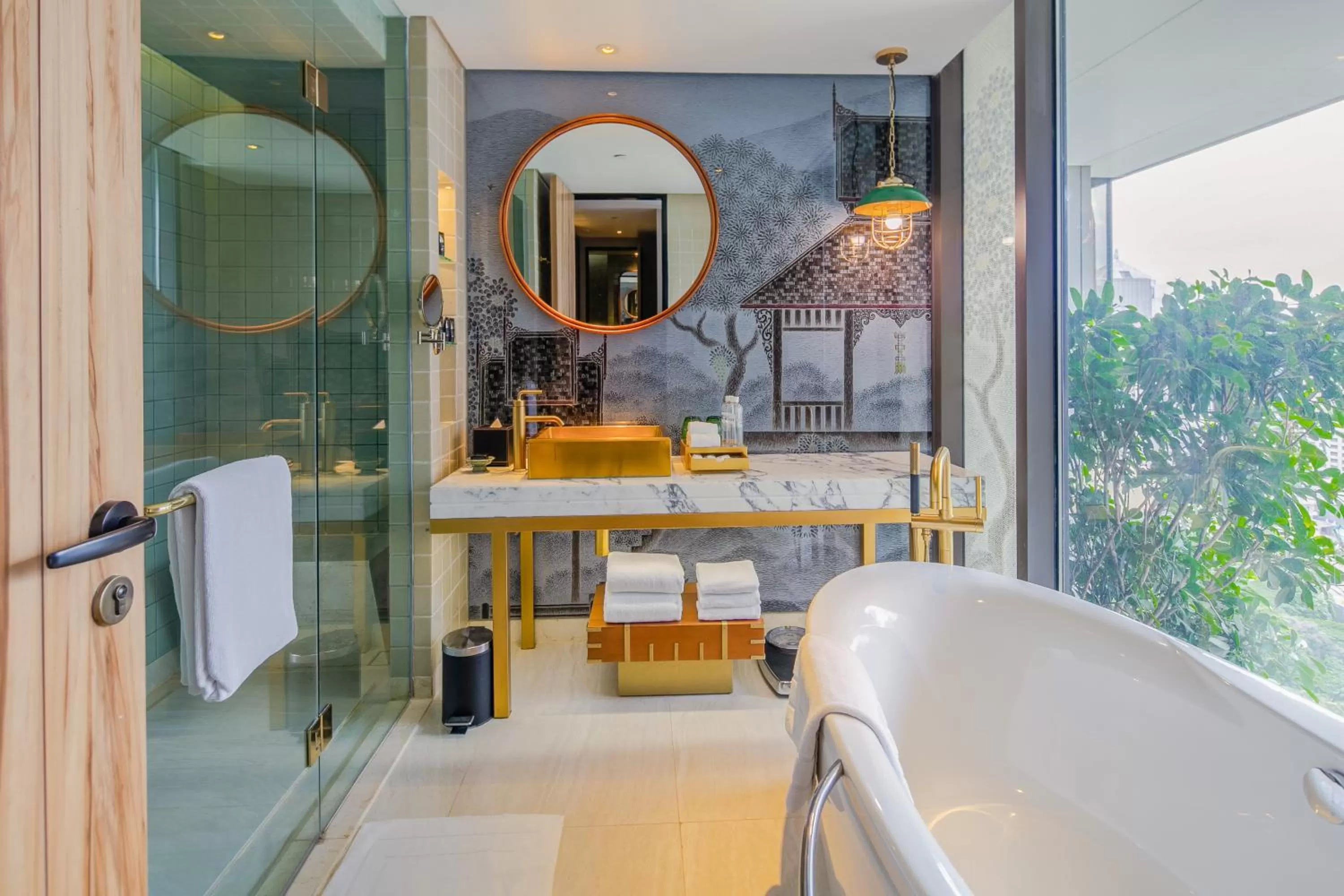 Bathroom in Hotel Indigo Bangkok Wireless Road by IHG