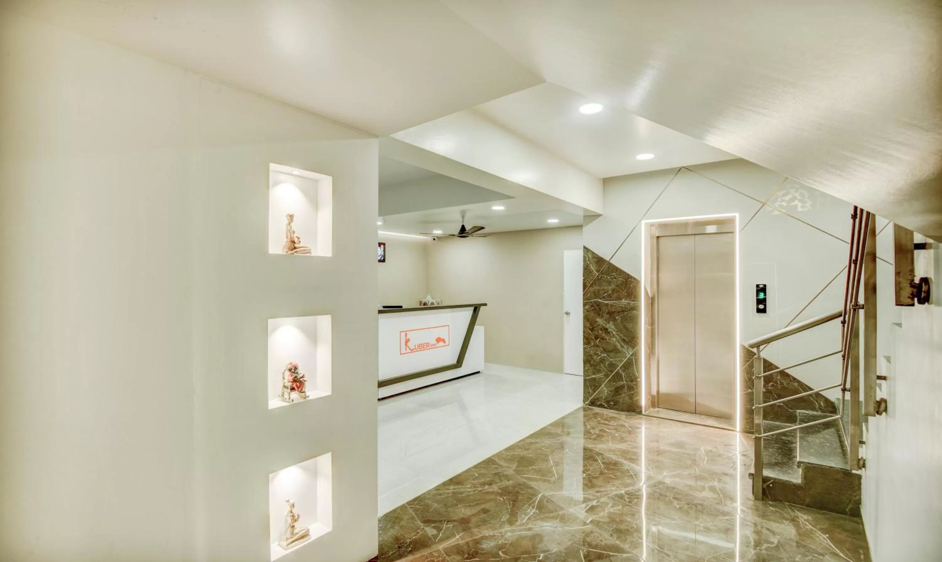 Lobby or reception in Treebo Trend Kuber Inn