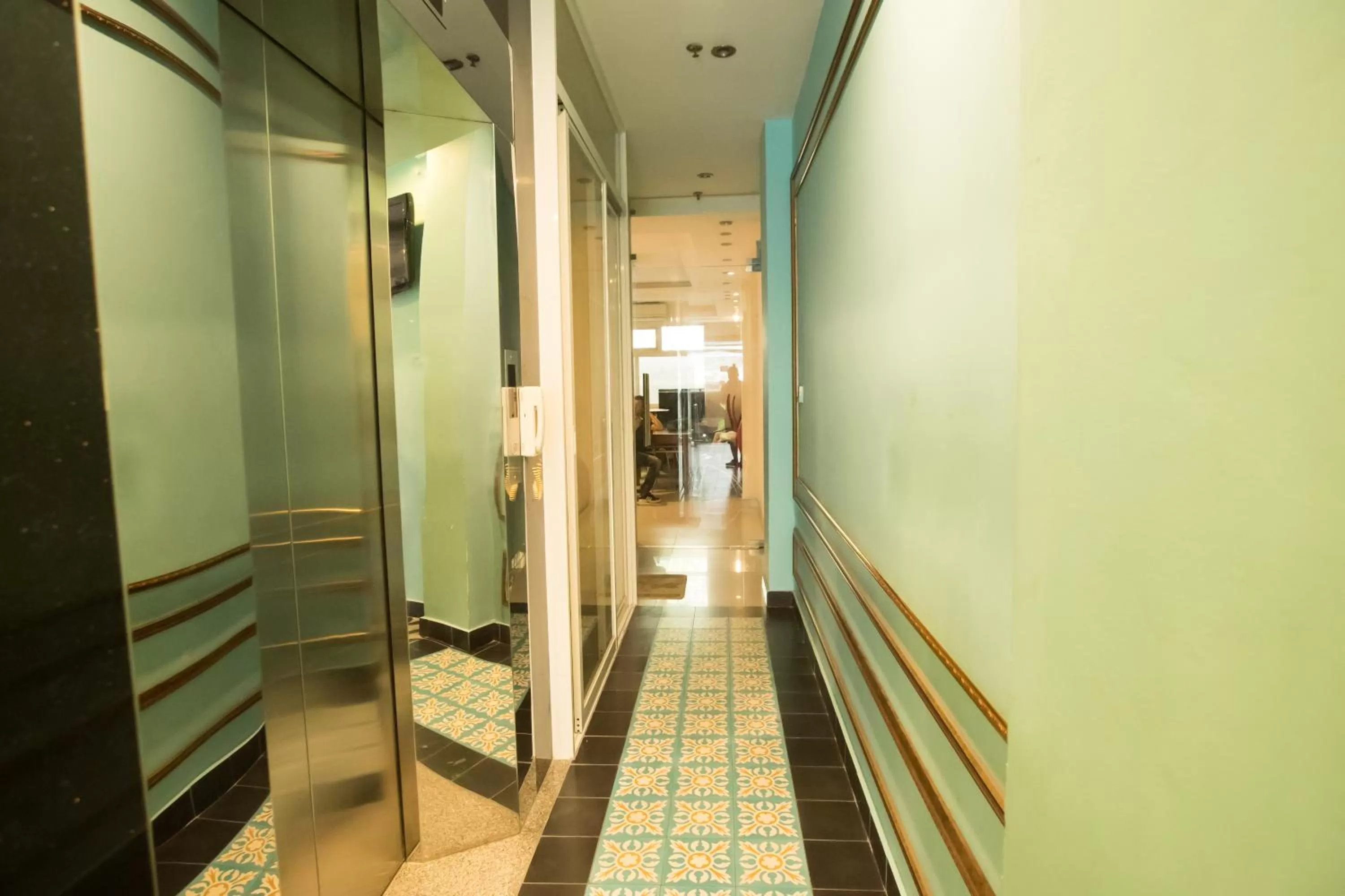 Floor plan in Ipeace Hotel - Bùi Viện Walking Street