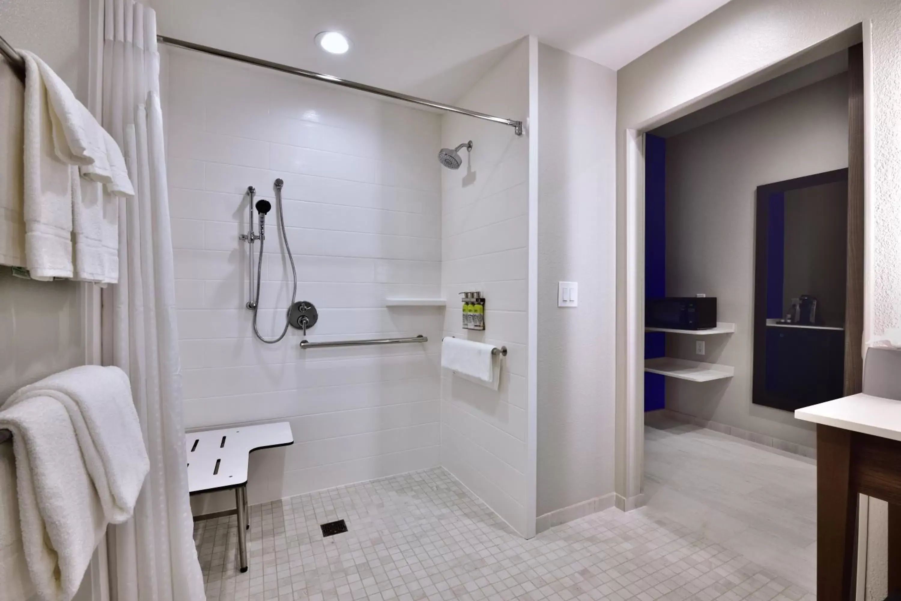 Photo of the whole room, Bathroom in Holiday Inn Express & Suites - Houston North - Woodlands Area, an IHG Hotel