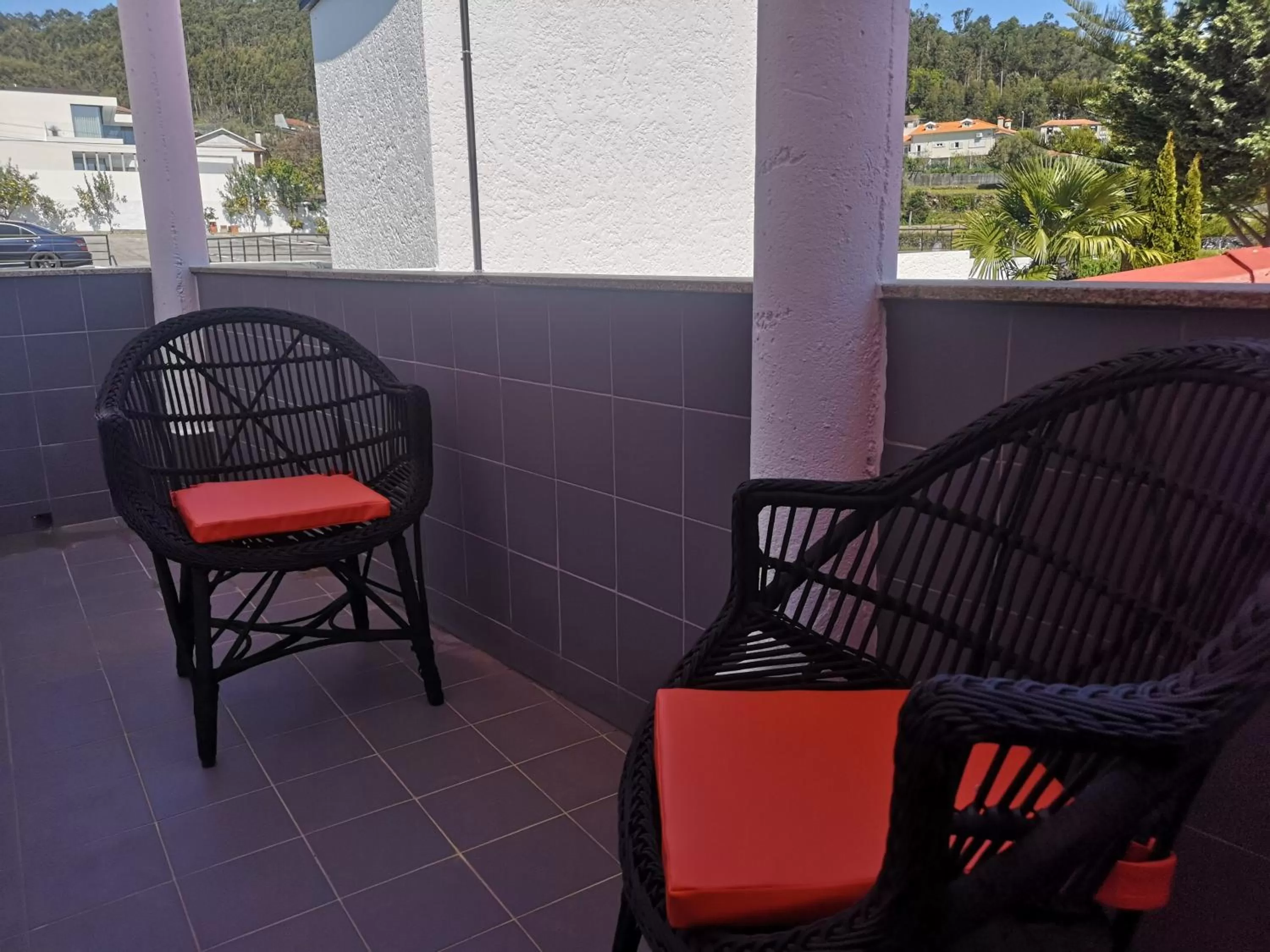 Balcony/Terrace in Leonchic - Guest House