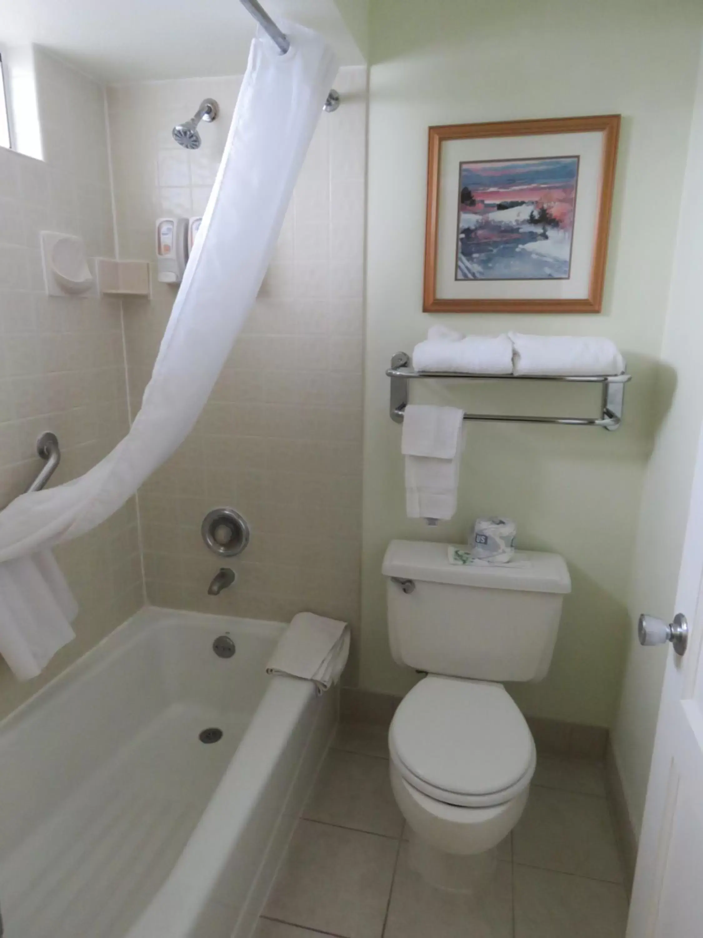 Shower, Bathroom in Thunderbird Motel