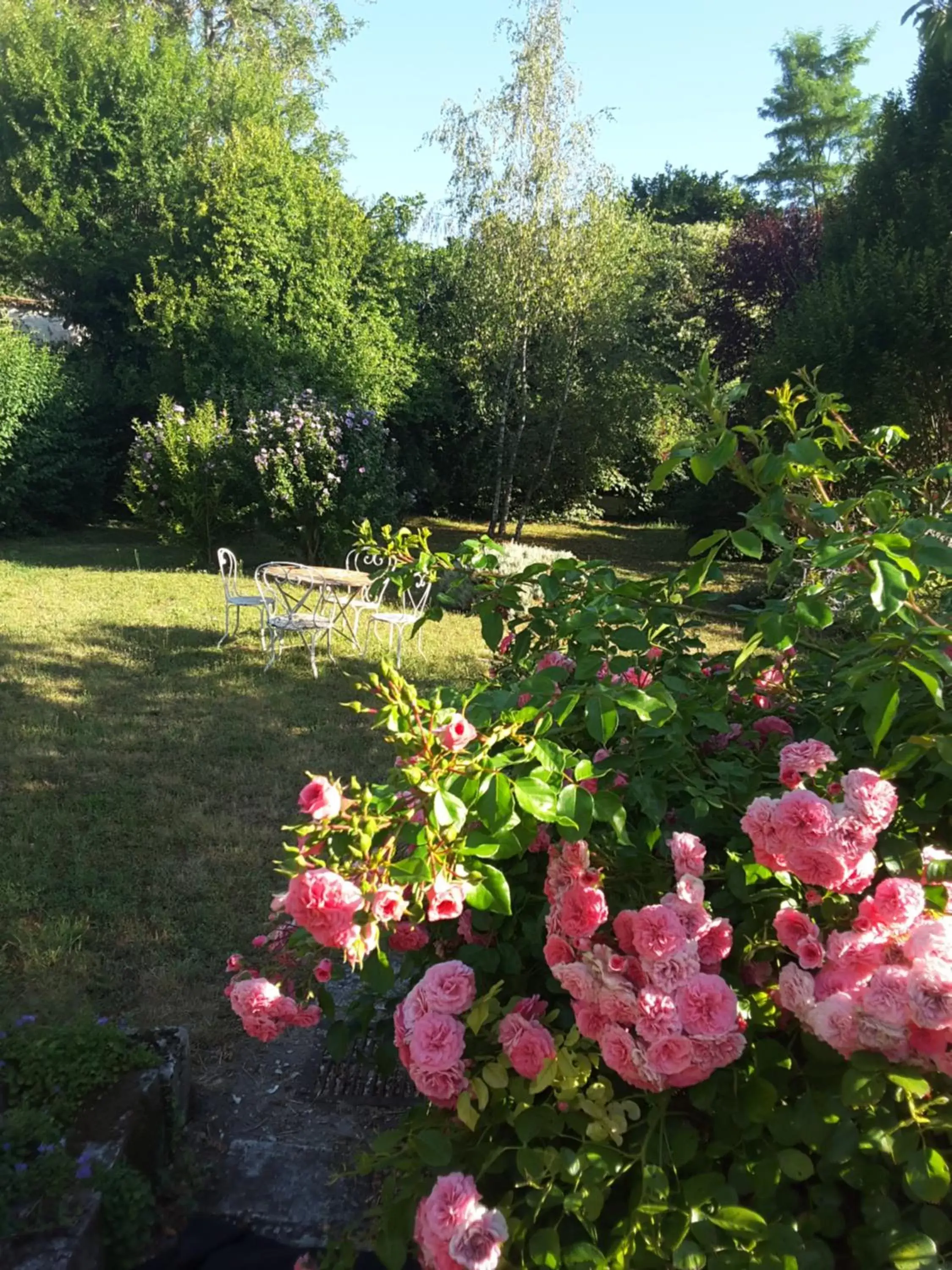 Property building, Garden in La Maison des Thermes, Chambre d'hôte