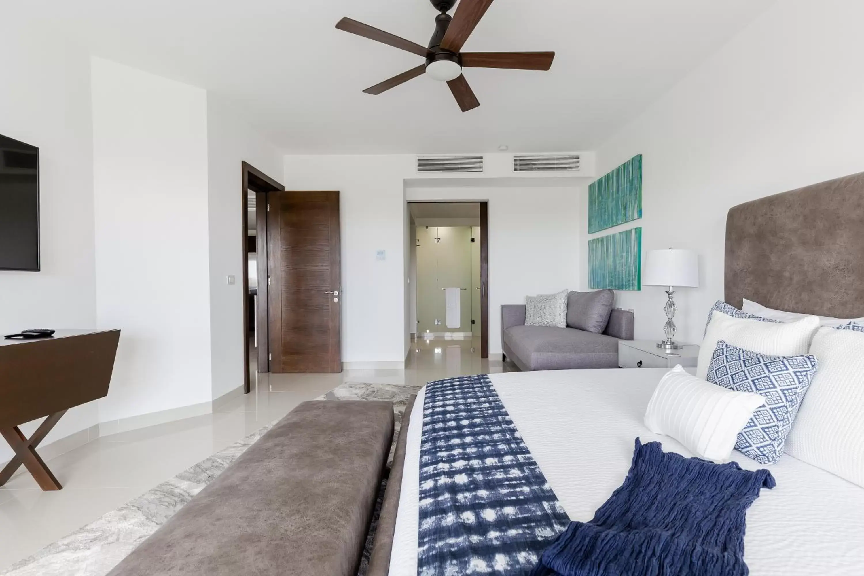 Seating Area in Mareazul Beach Front Condos At playa del Carmen