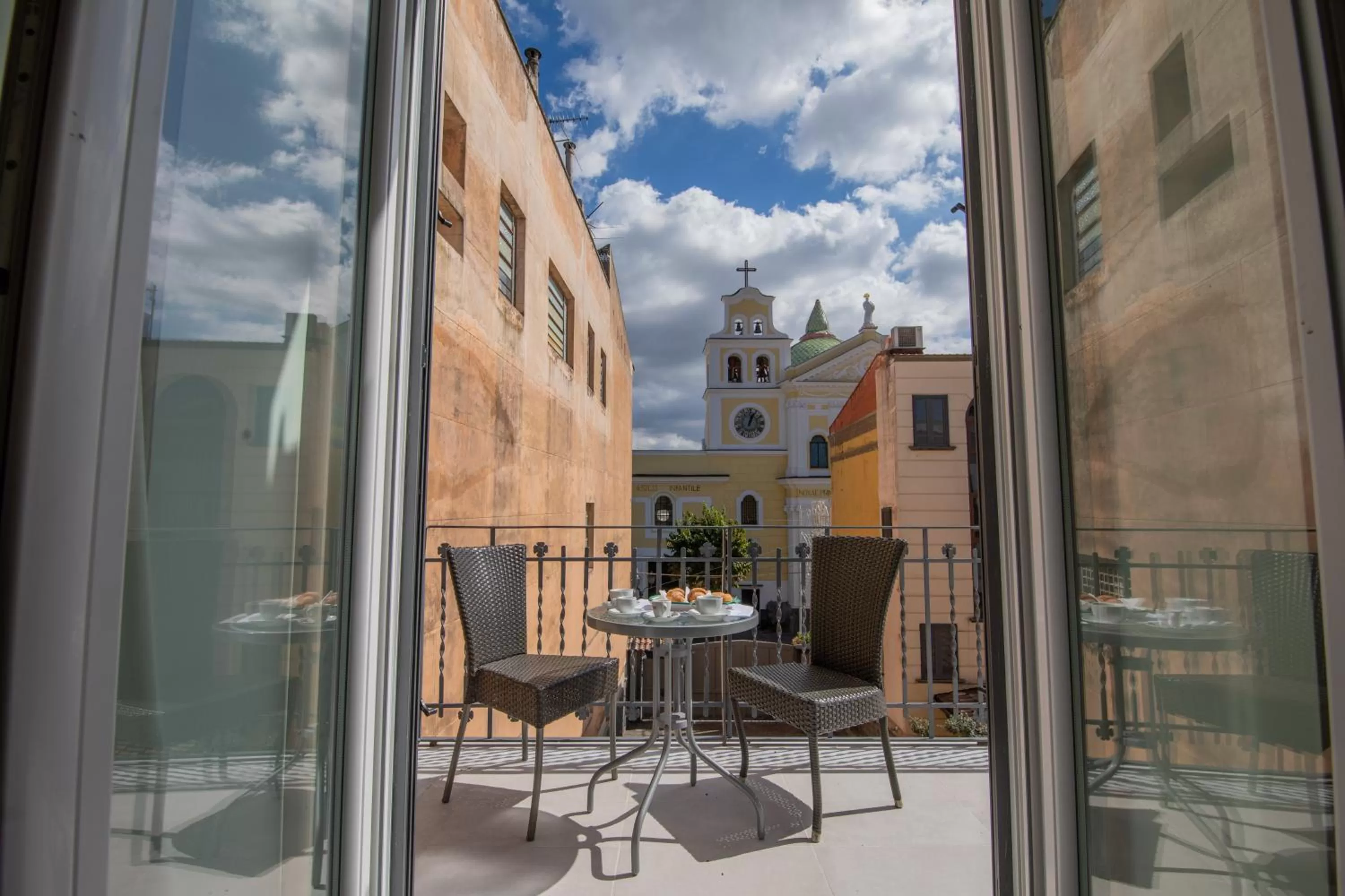 Balcony/Terrace in Palazzo Caracciolo del Sole