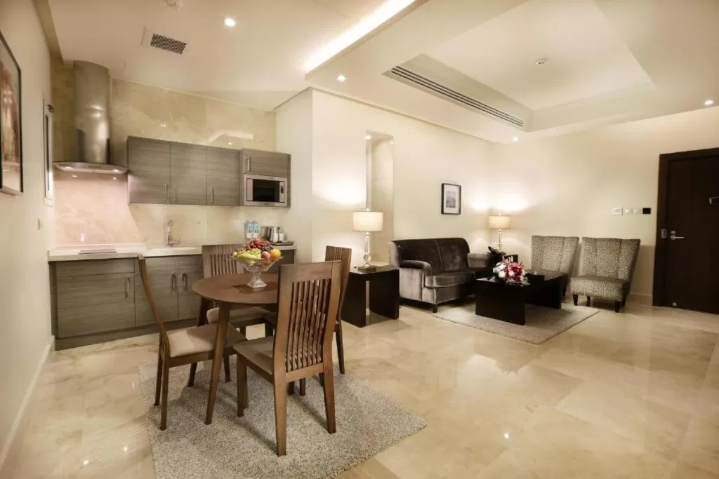 Property building in Aswar Cortoba Serviced Apartments Riyadh