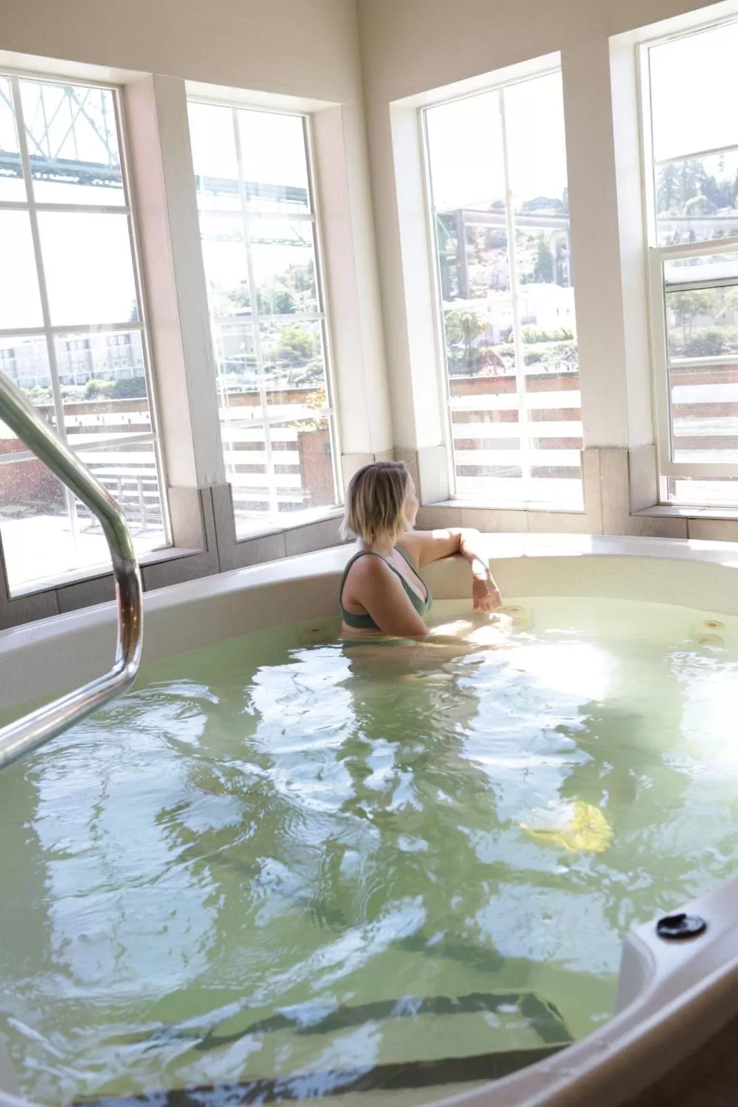 Hot Tub in Cannery Pier Hotel & Spa