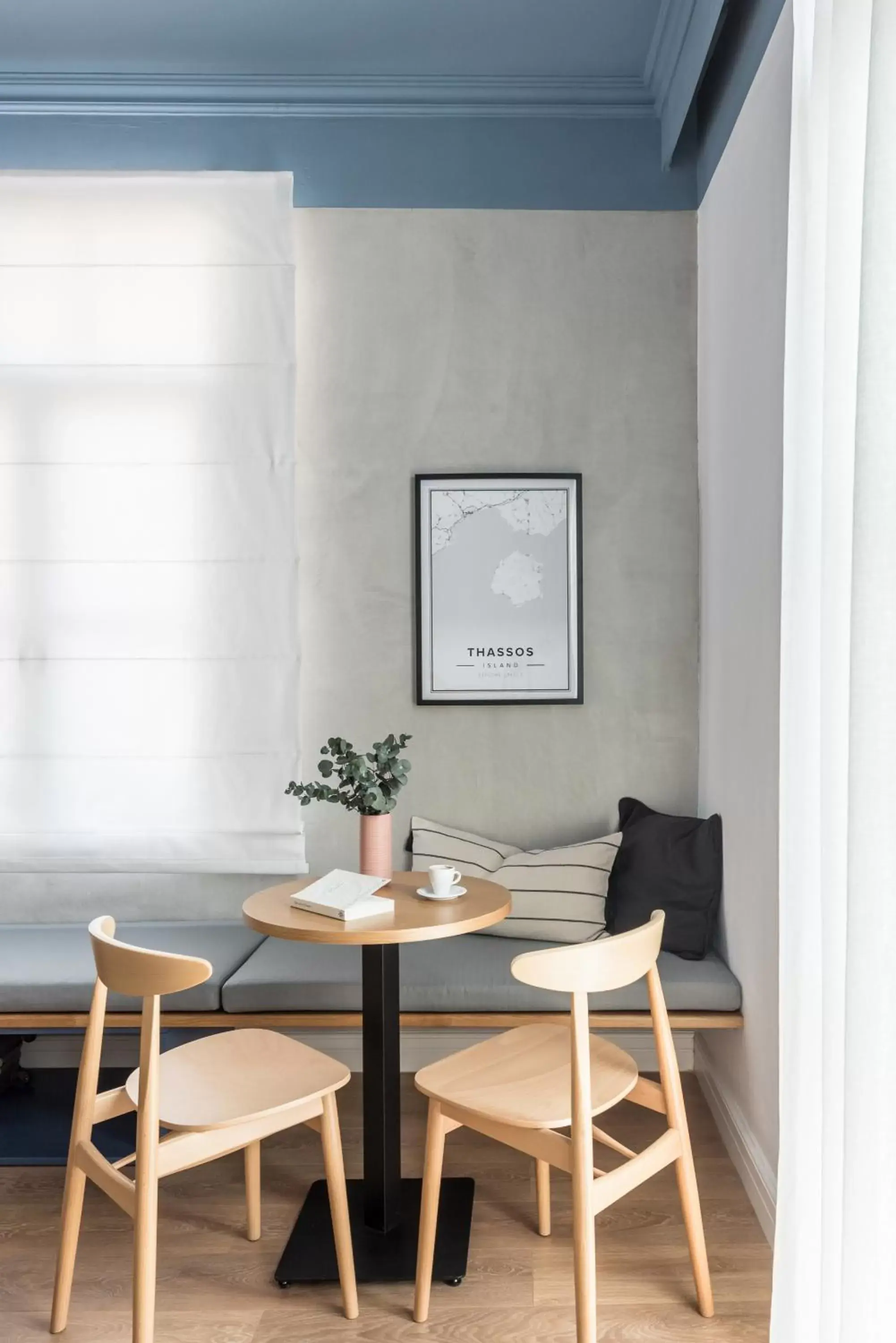 Decorative detail, Dining Area in The Anthemion House