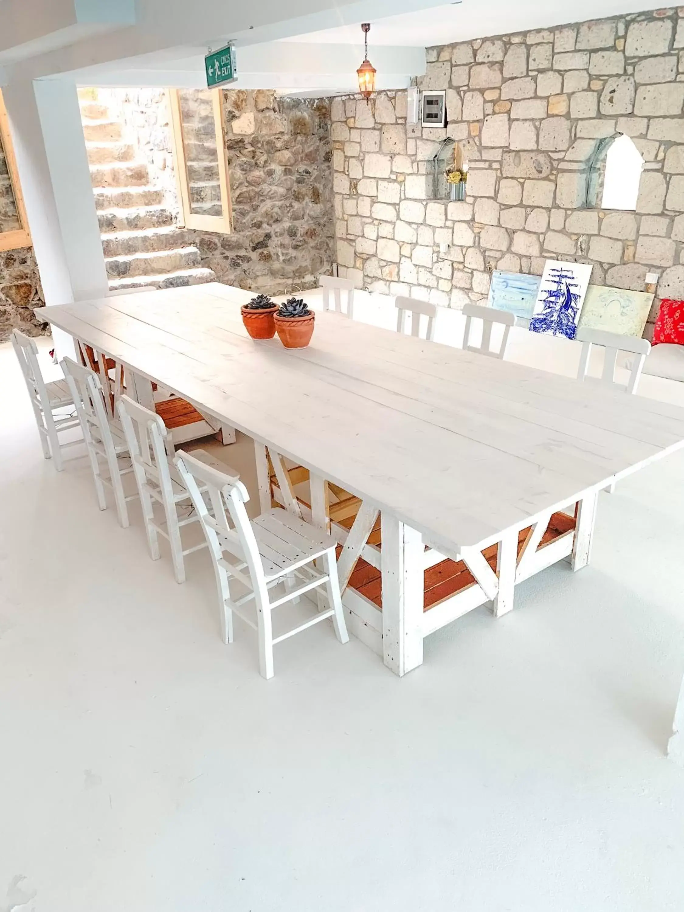 Dining Area in Alaçatı Barbarossa Hotel