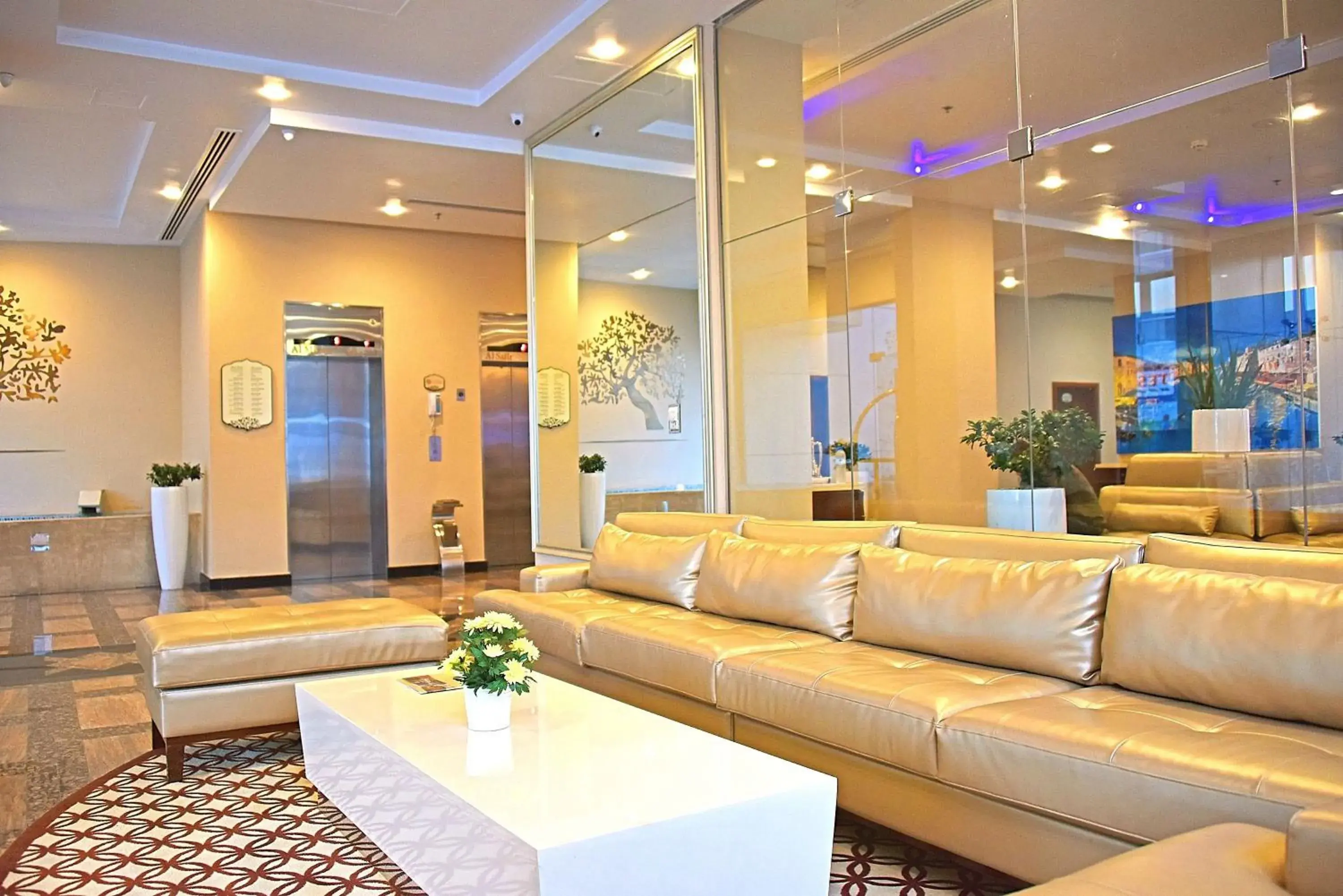 Lobby or reception in Jannah Marina Hotel Apartments Lobby or reception in Jannah Marina Hotel Apartments