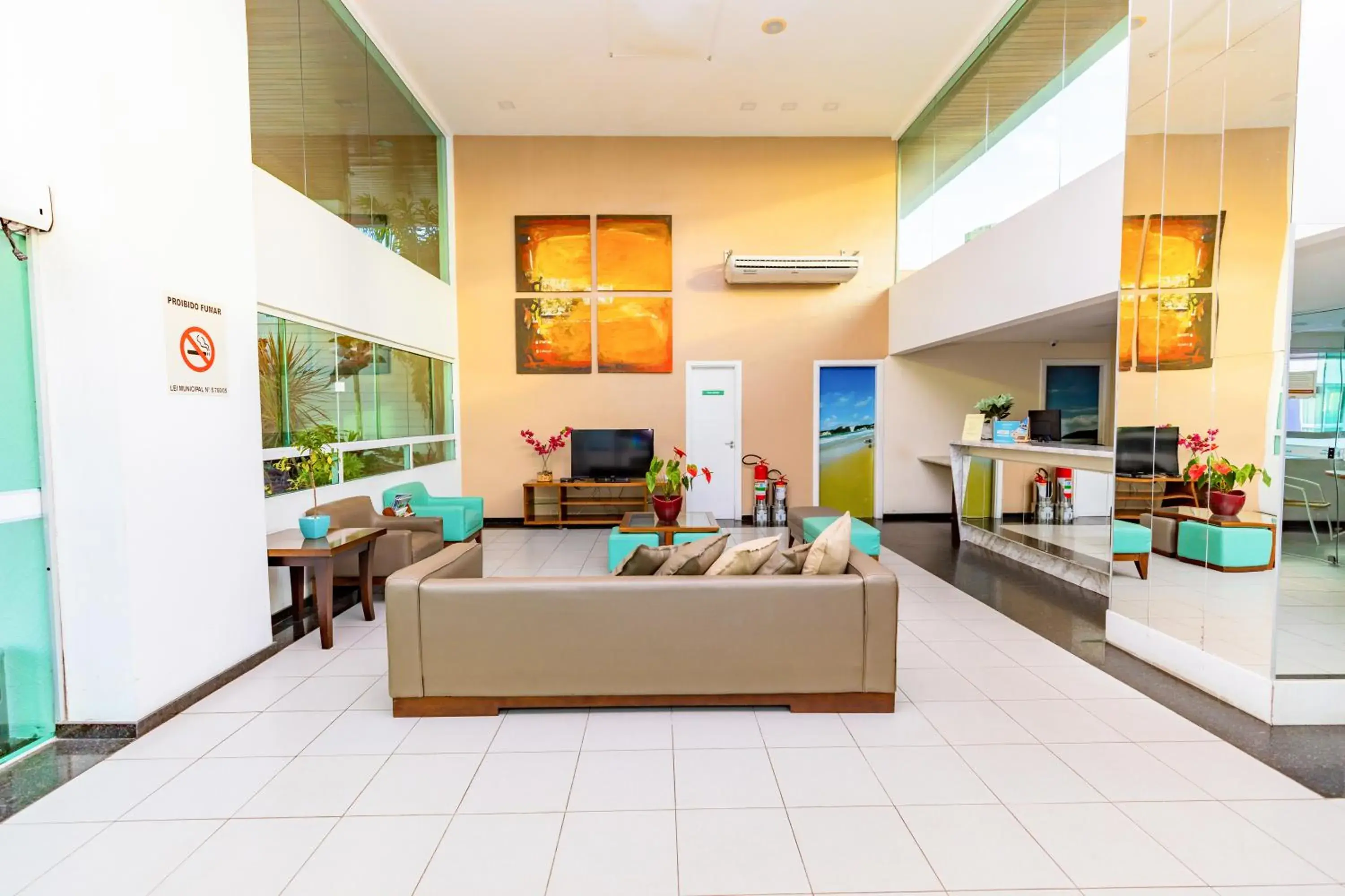 Lobby or reception in Hotel Ponta Negra Beach Natal Lobby or reception in Hotel Ponta Negra Beach Natal