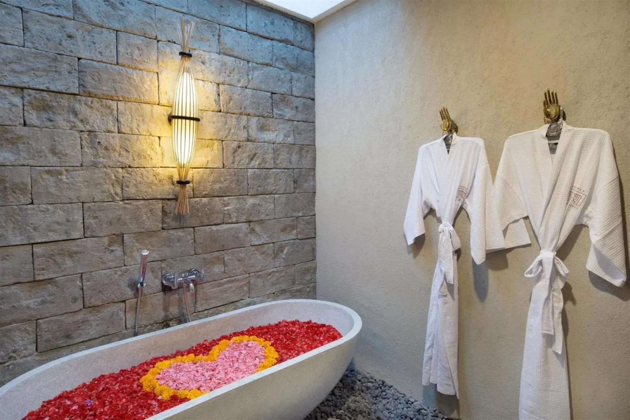 Bathroom in Amarea Resort Ubud by Ini Vie Hospitality