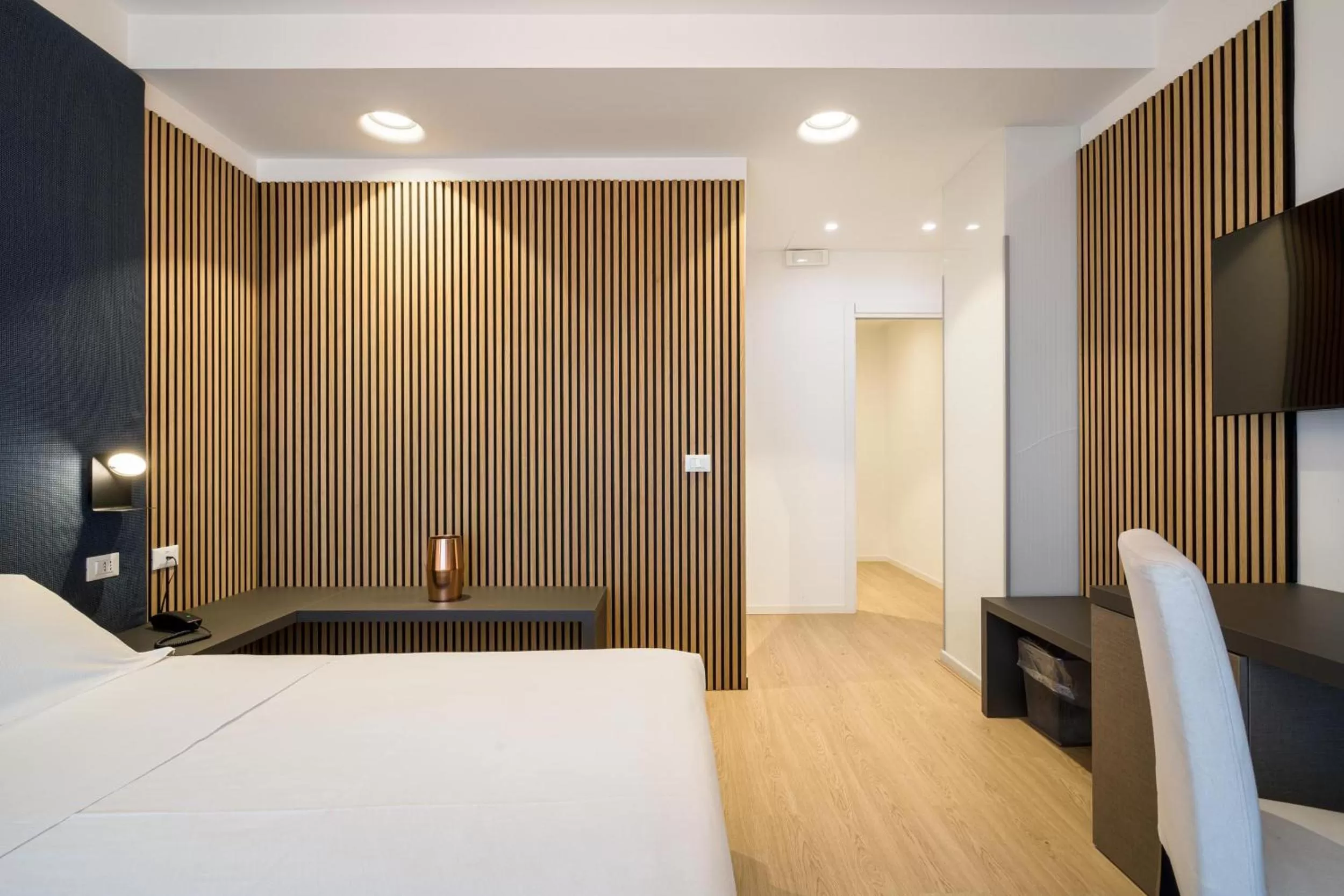 Bed in Taormina Palace Hotel