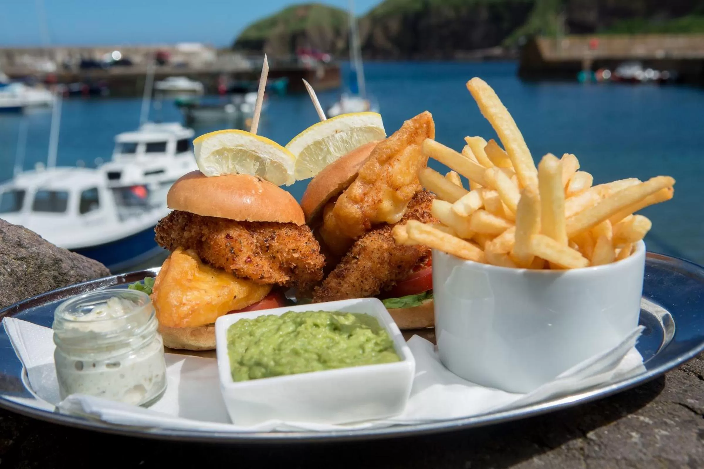 Food close-up in The Ship Inn