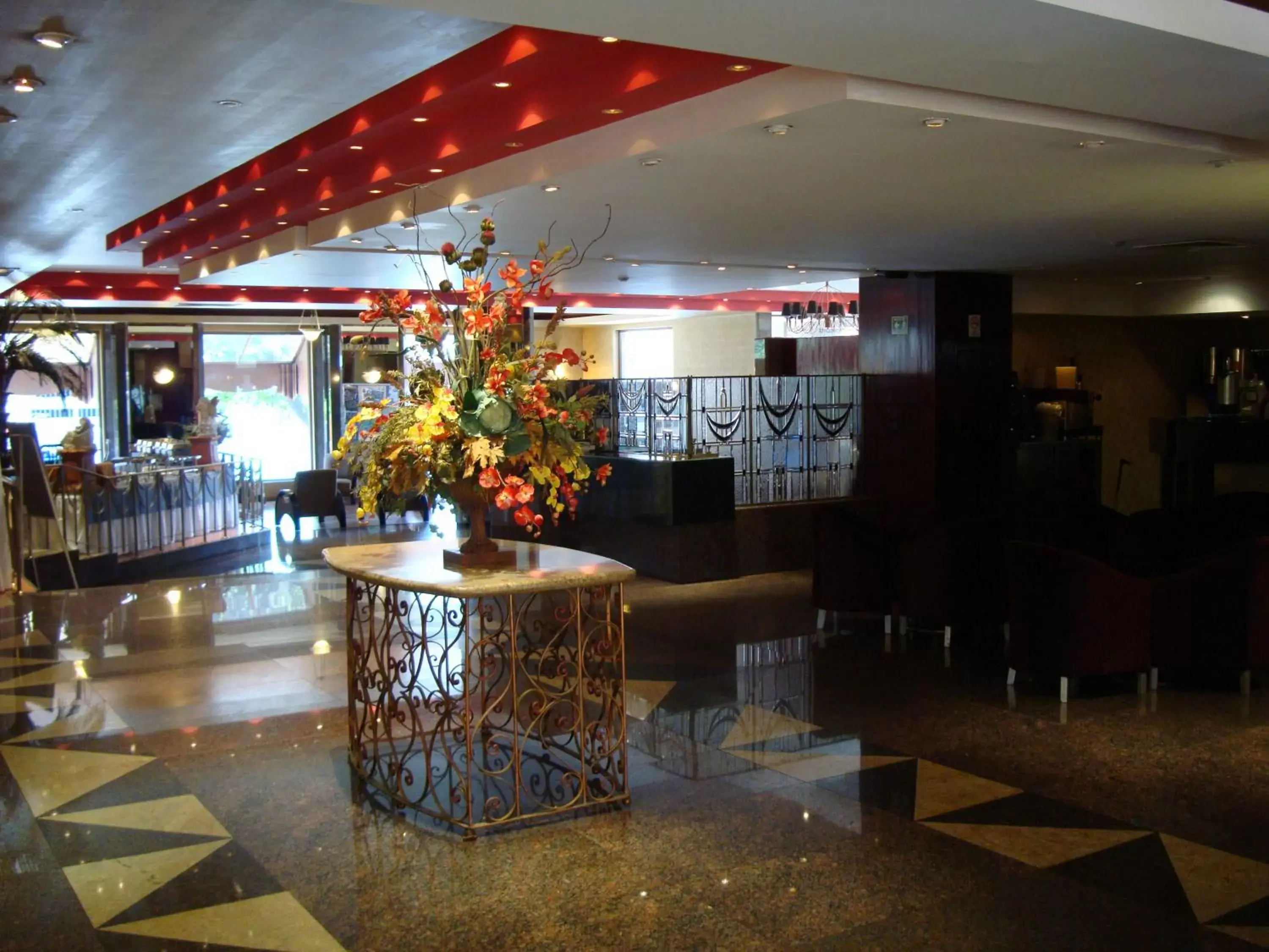 Lobby or reception in Hotel Cervantes