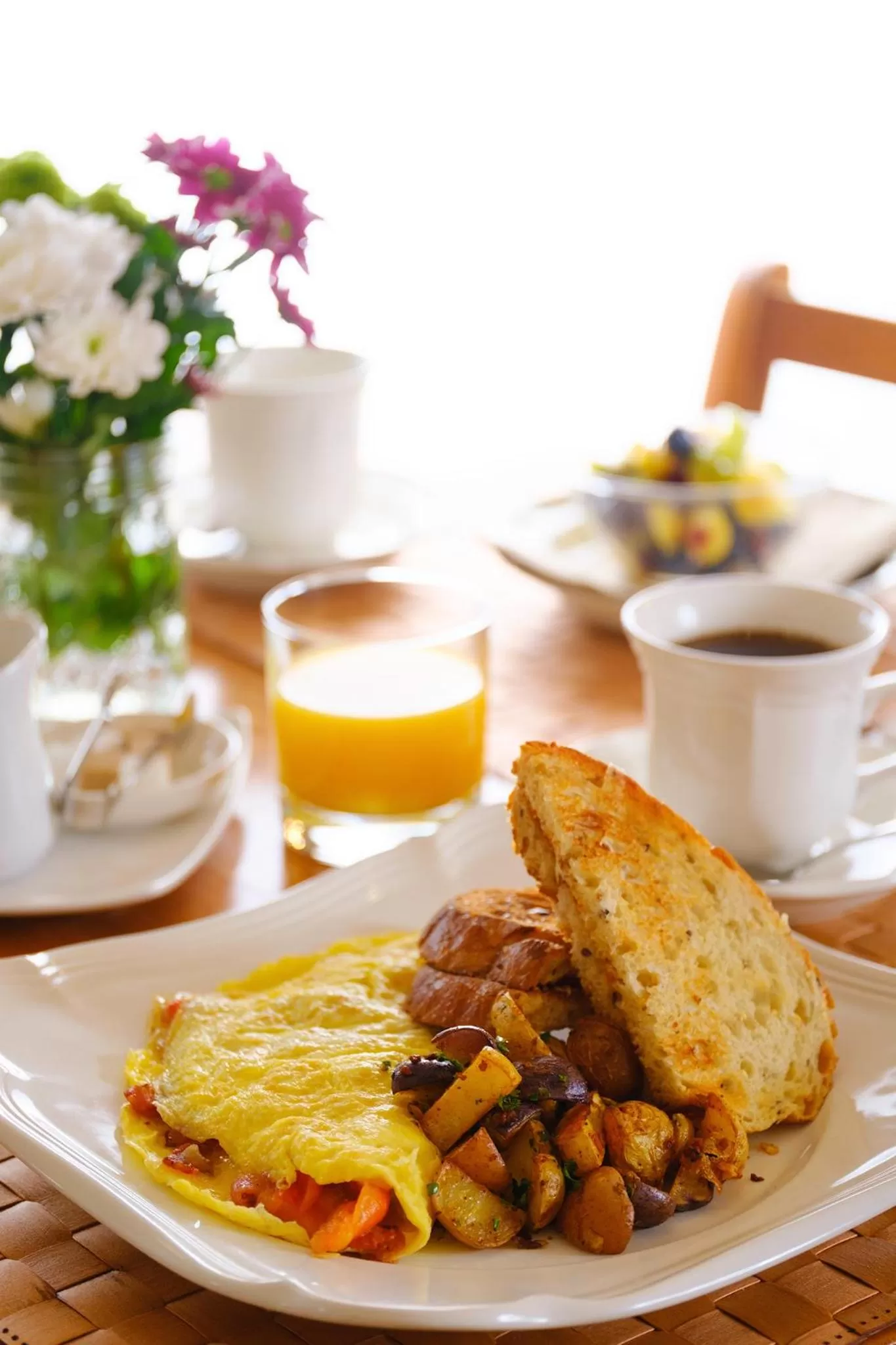 Breakfast in Courthouse Inn Revelstoke