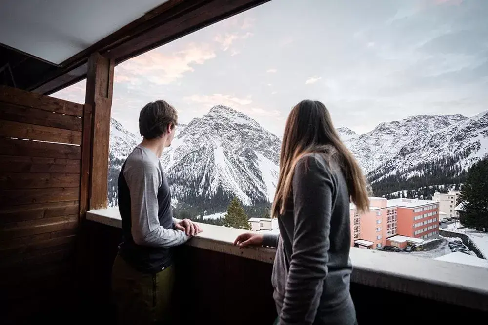View (from property/room), Guests in Arosa Mountain Lodge