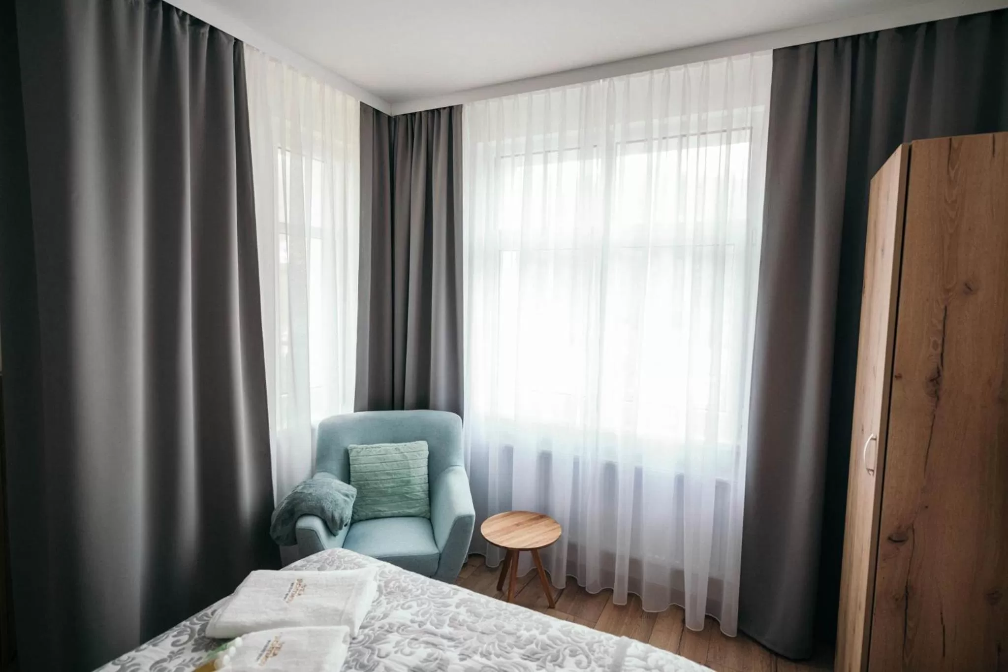 Seating area, Bed in Vila Jáchymov