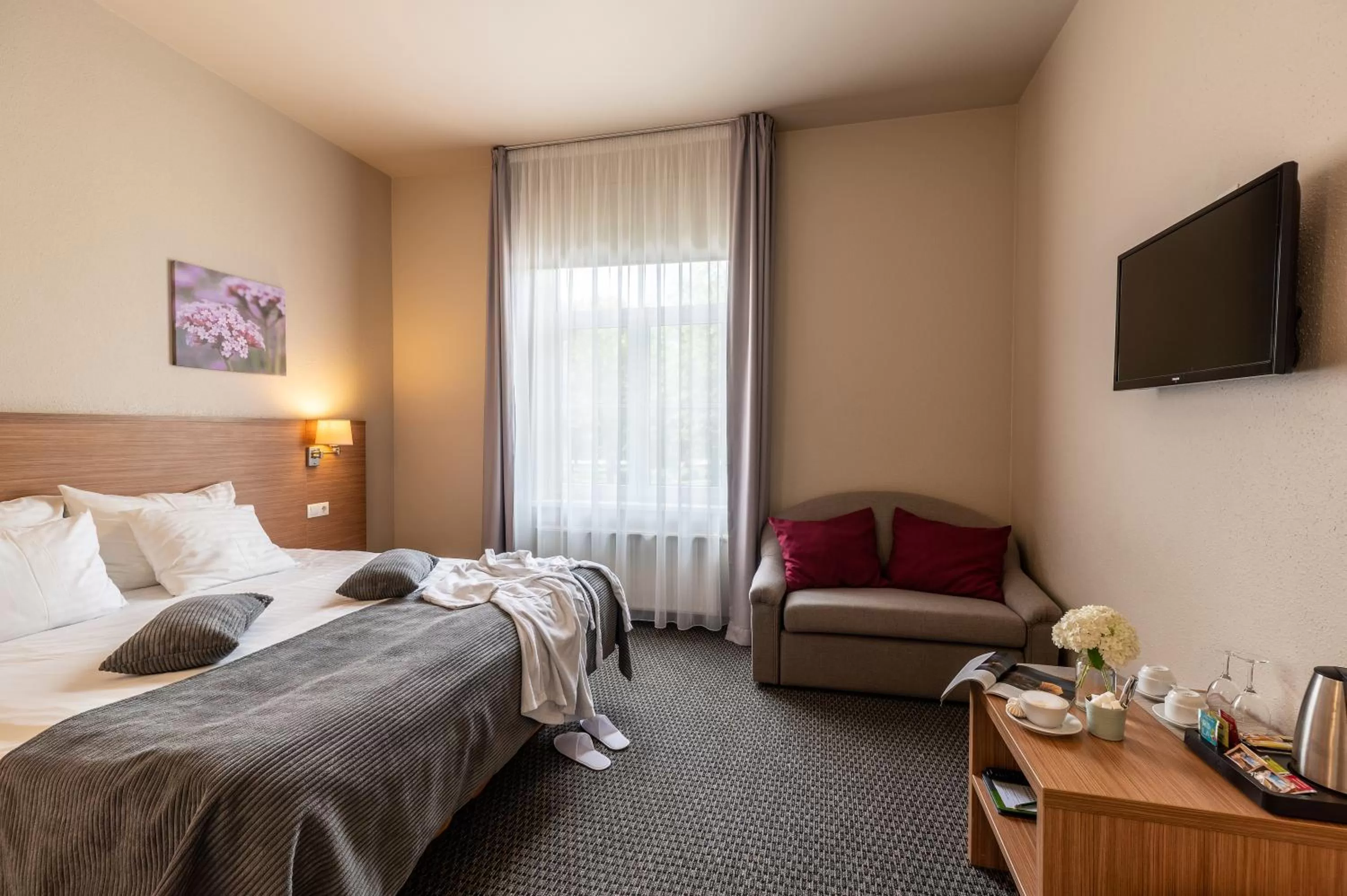 Photo of the whole room, Bed in Hotel Sigulda