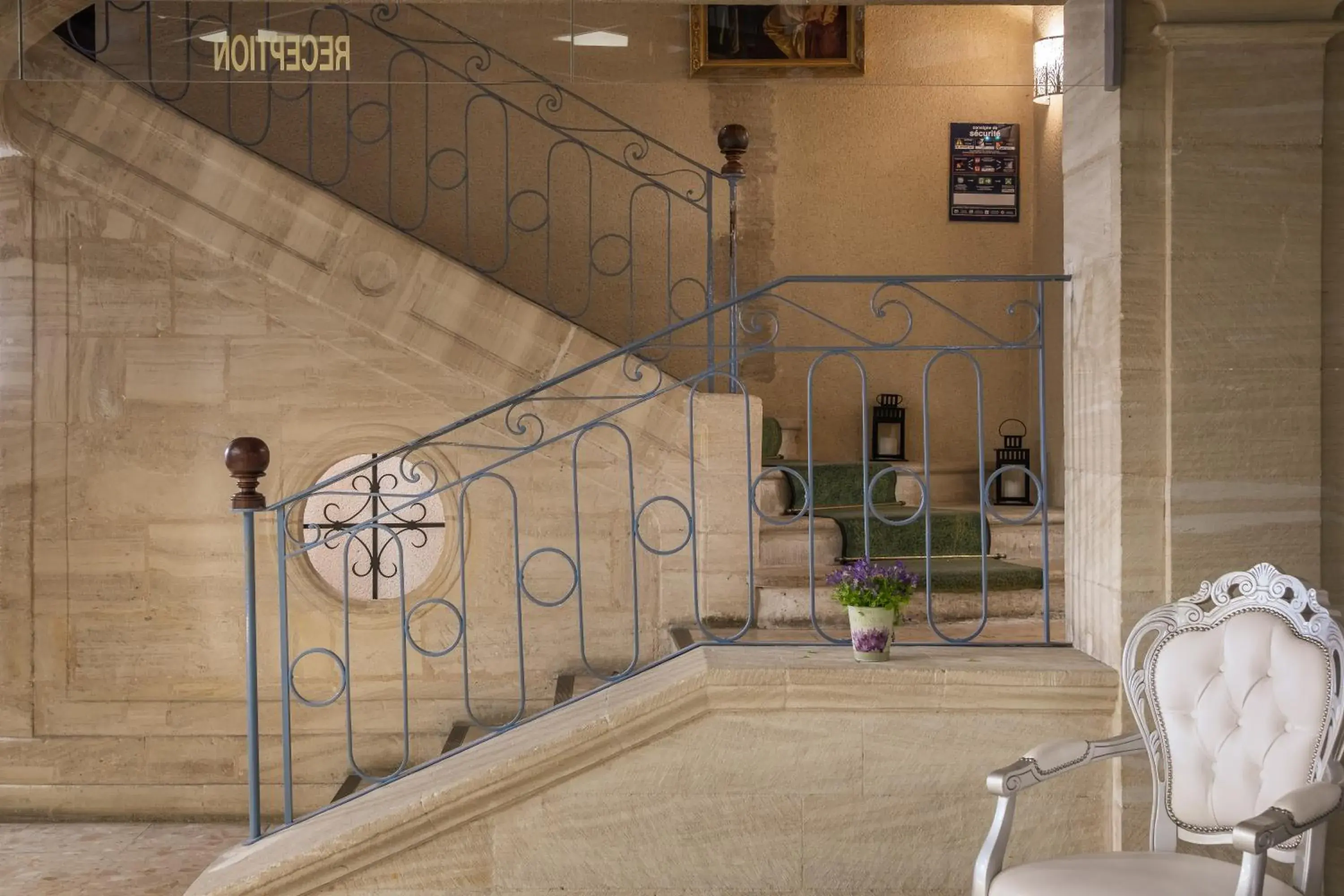 Lobby or reception in Grand Hotel du Luxembourg