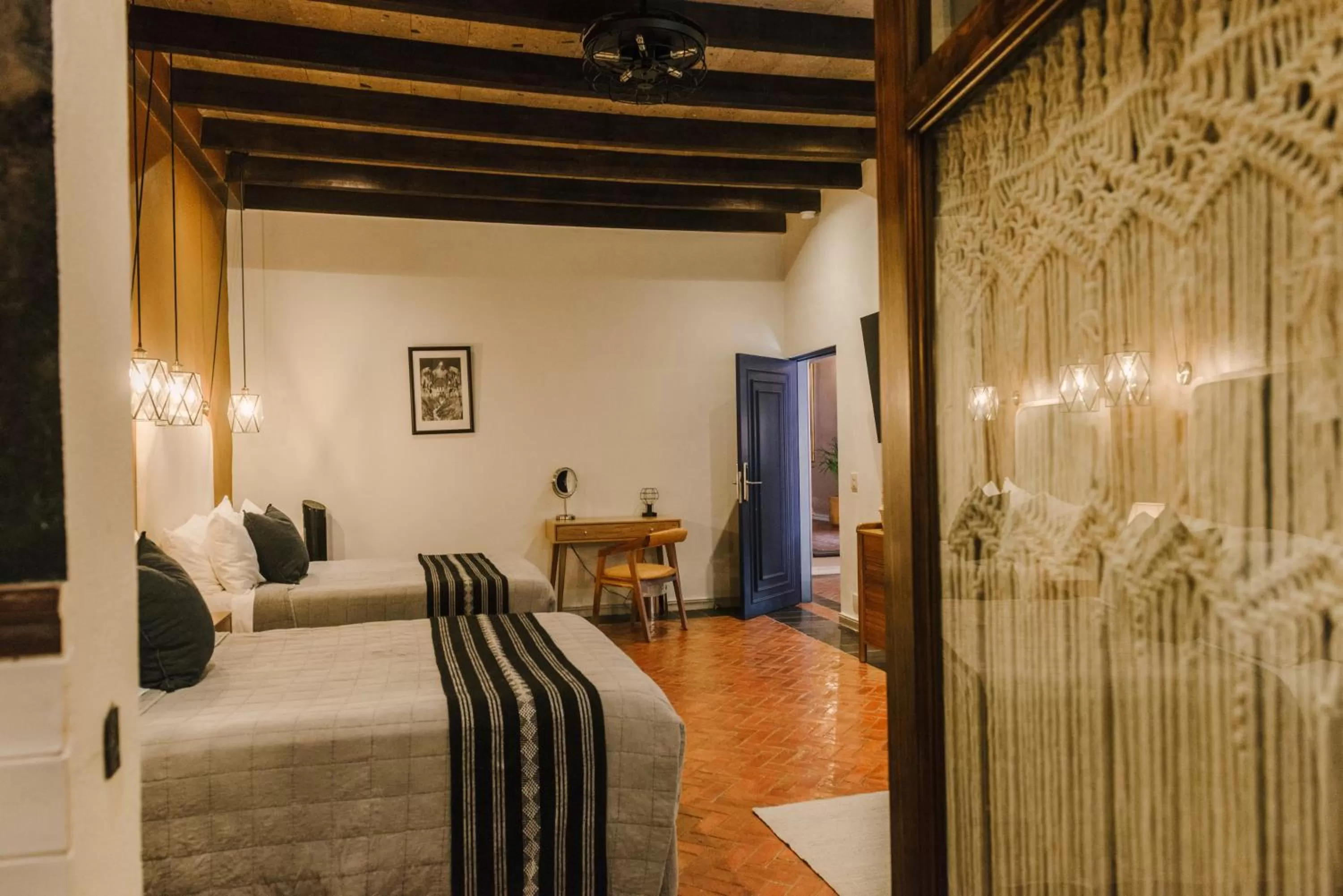 Bed in Agua Santa Hotel Boutique