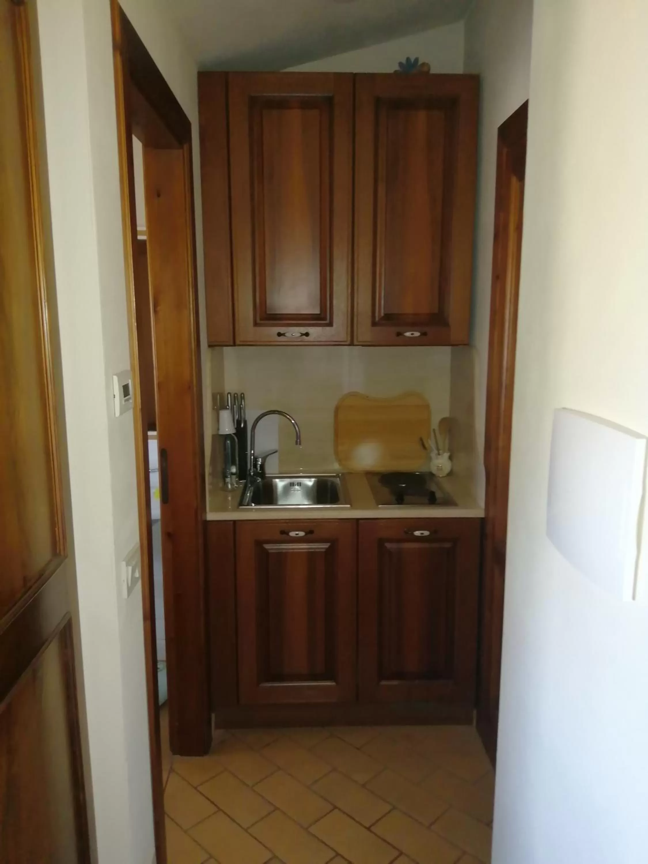 Kitchen or kitchenette in La Casetta del Cantiniere