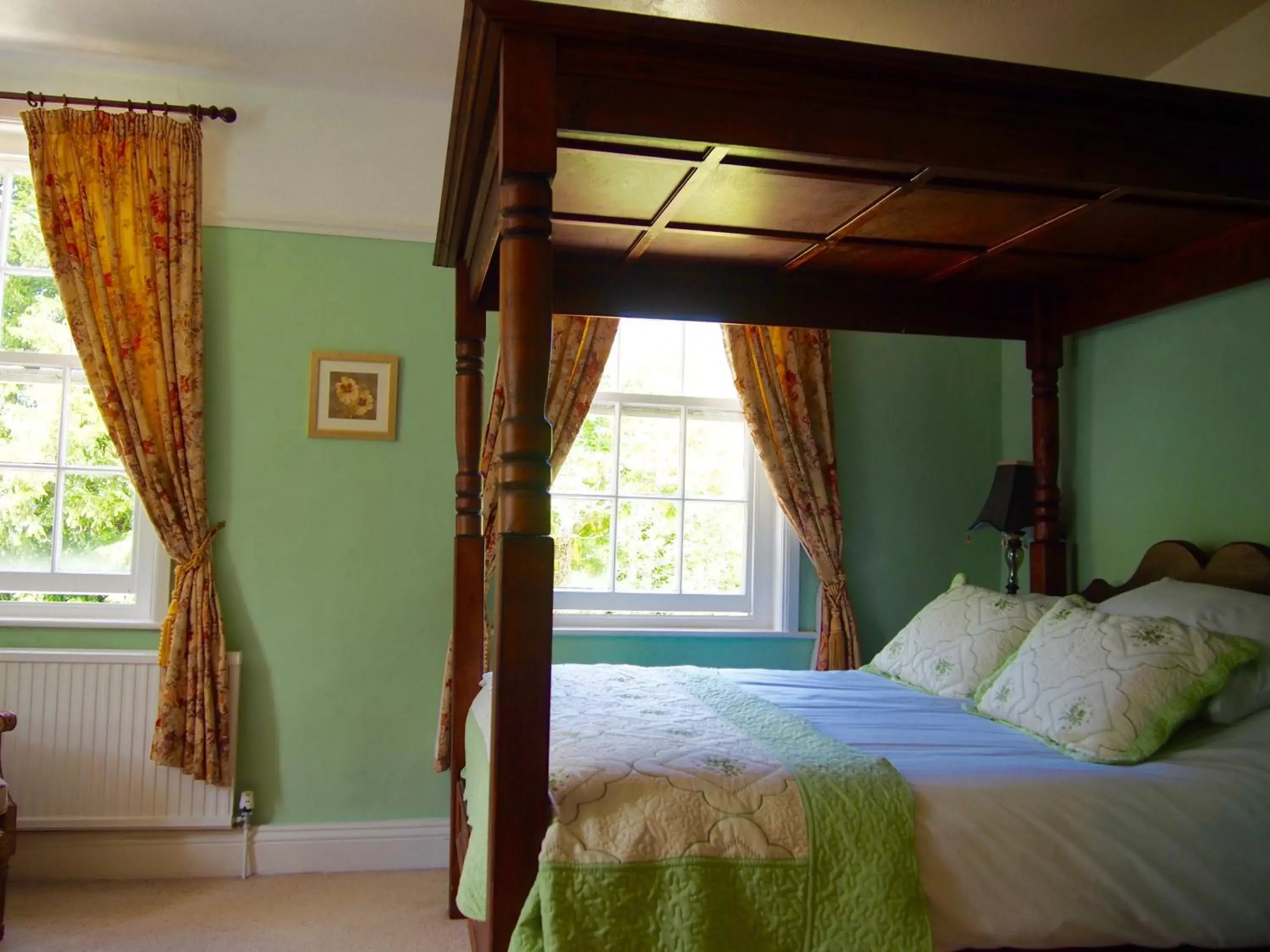 Bedroom, Bed in Wrangham House