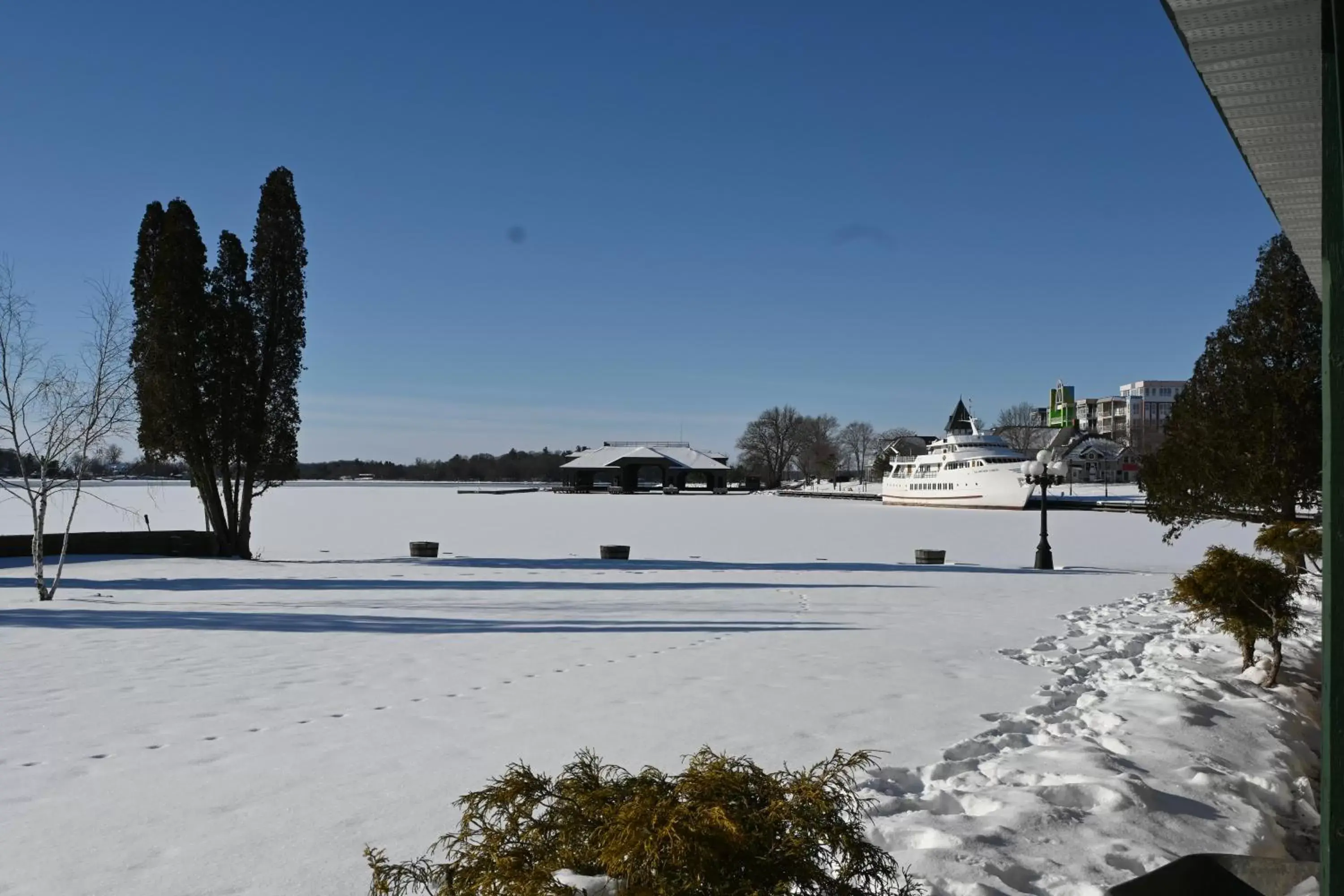 Winter in The Gananoque Inn & Spa