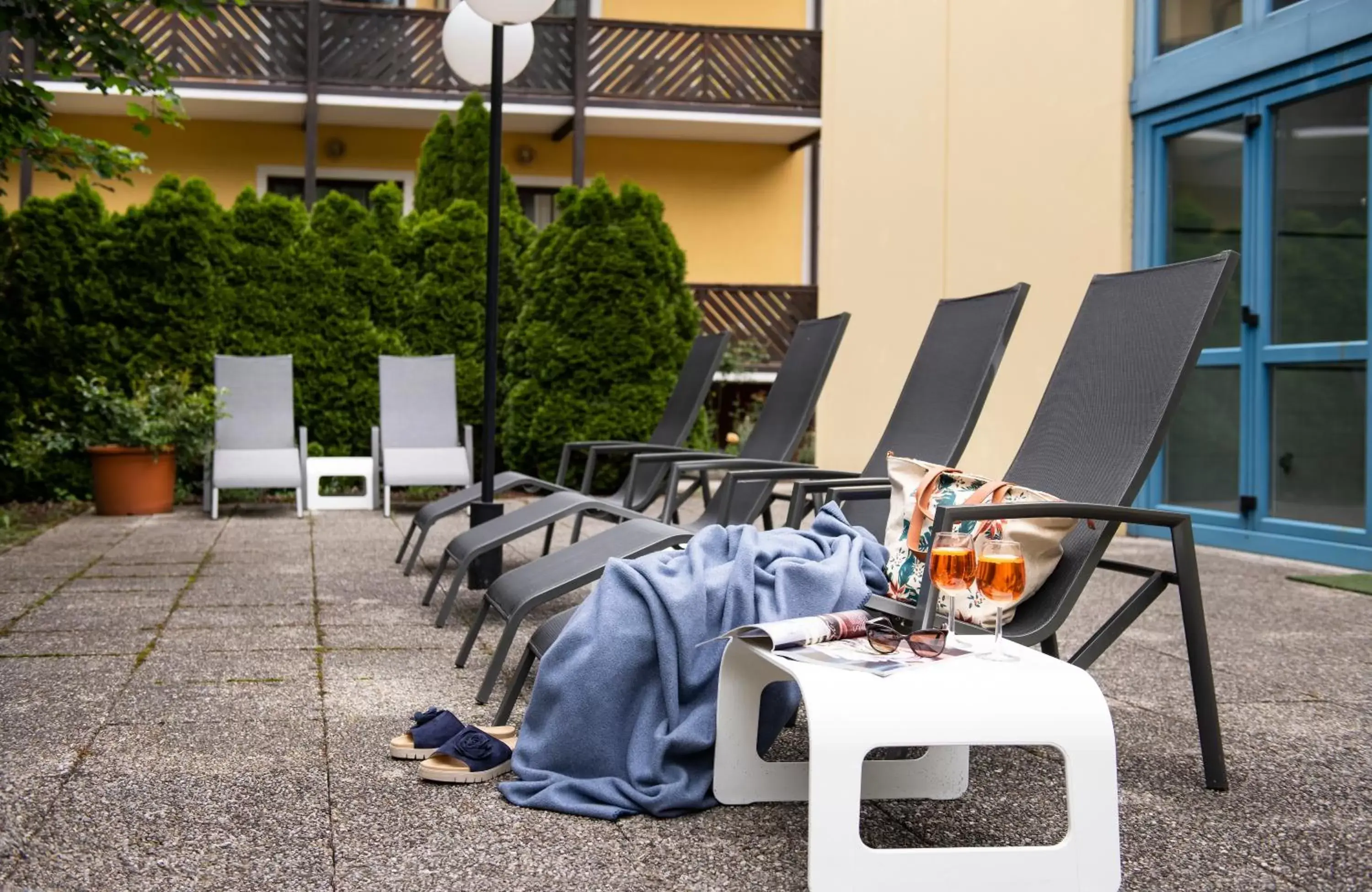 Balcony/Terrace in Parkhotel zur Klause