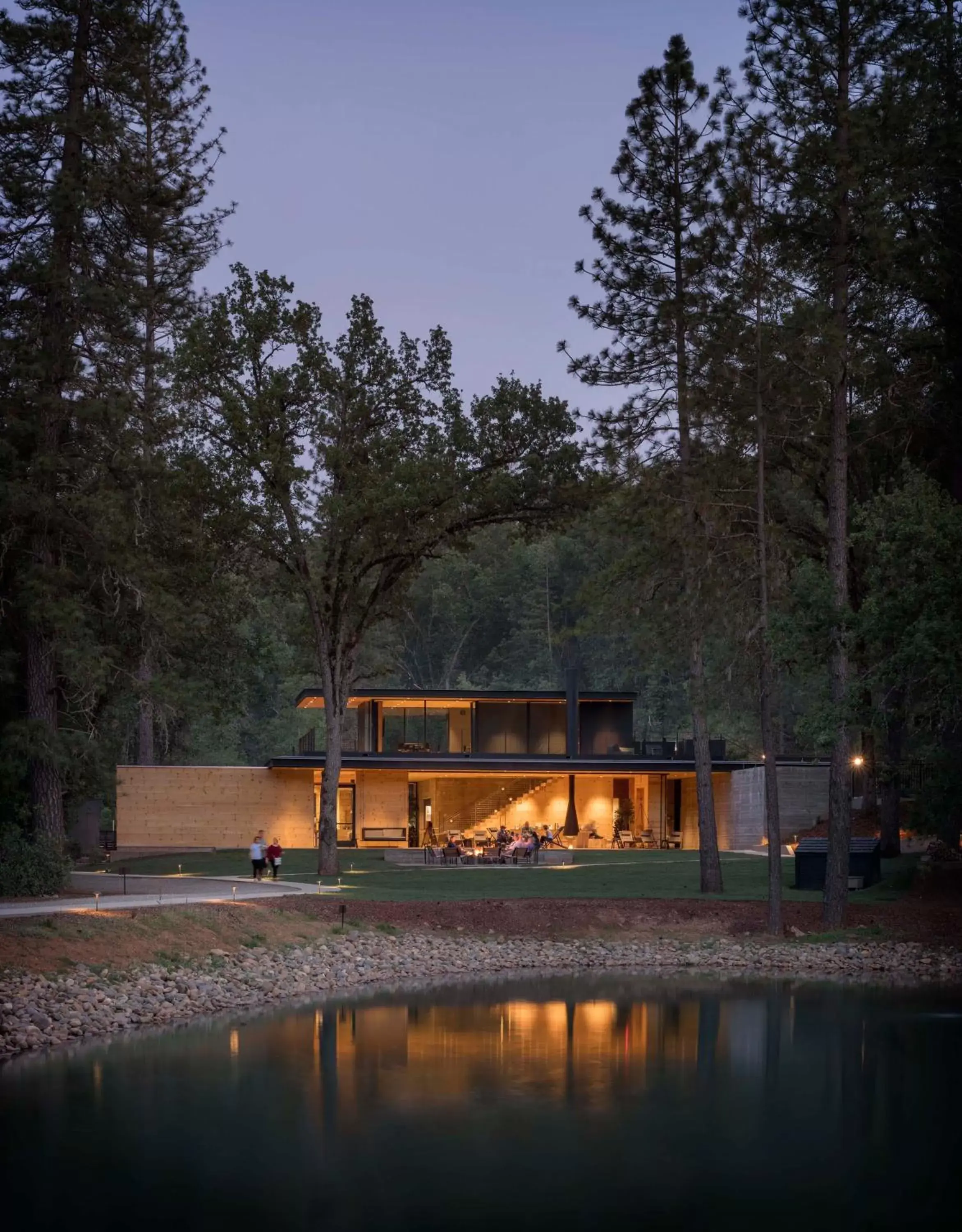 Property building in AutoCamp Yosemite Property building in AutoCamp Yosemite