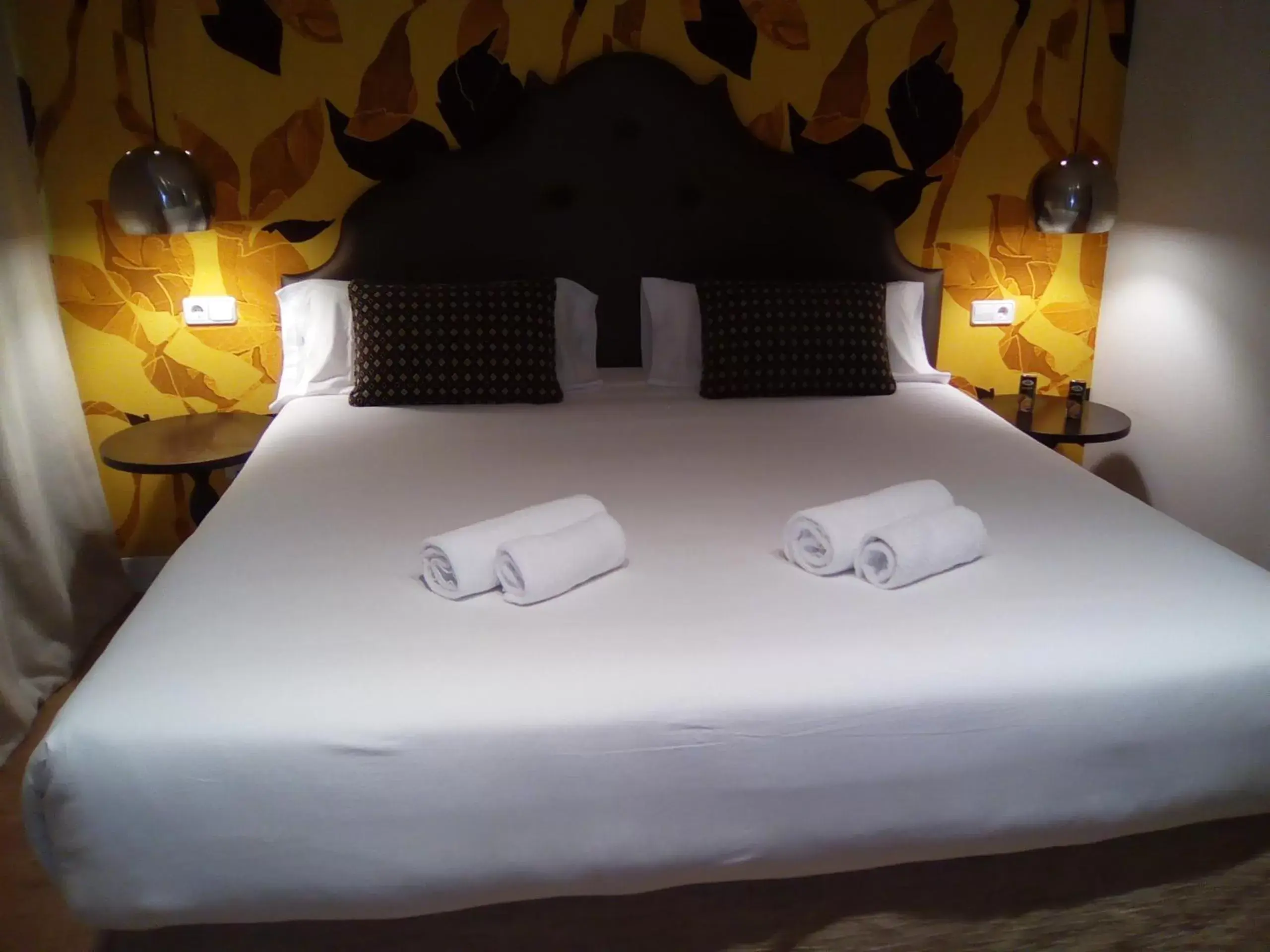Bed in Hotel Cuéntame La Puebla
