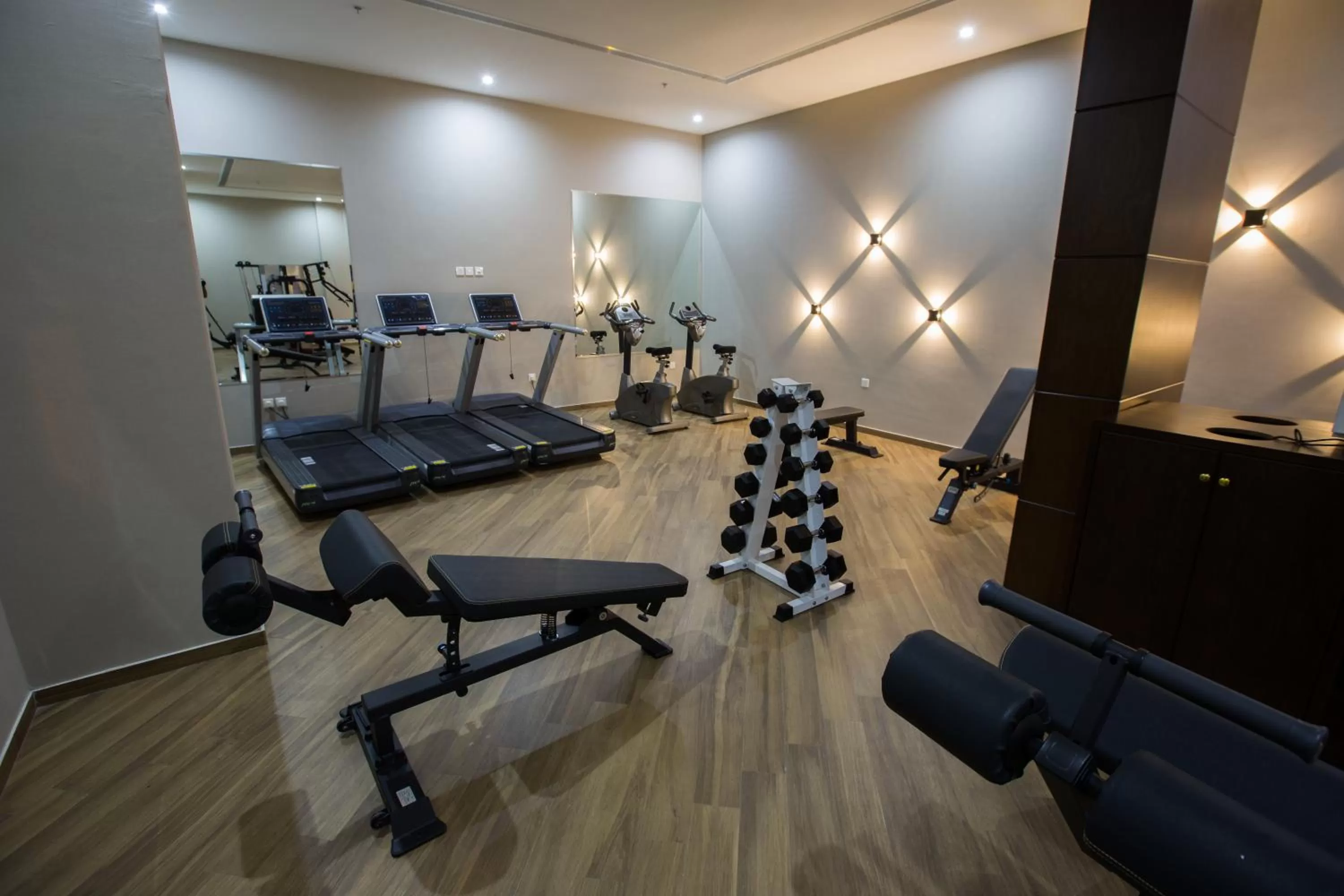 Fitness centre/facilities in Swiss In Tabuk Hotel