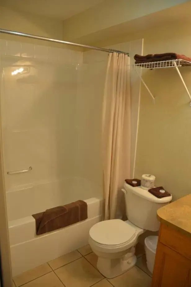 Shower, Bathroom in Avalon Inn