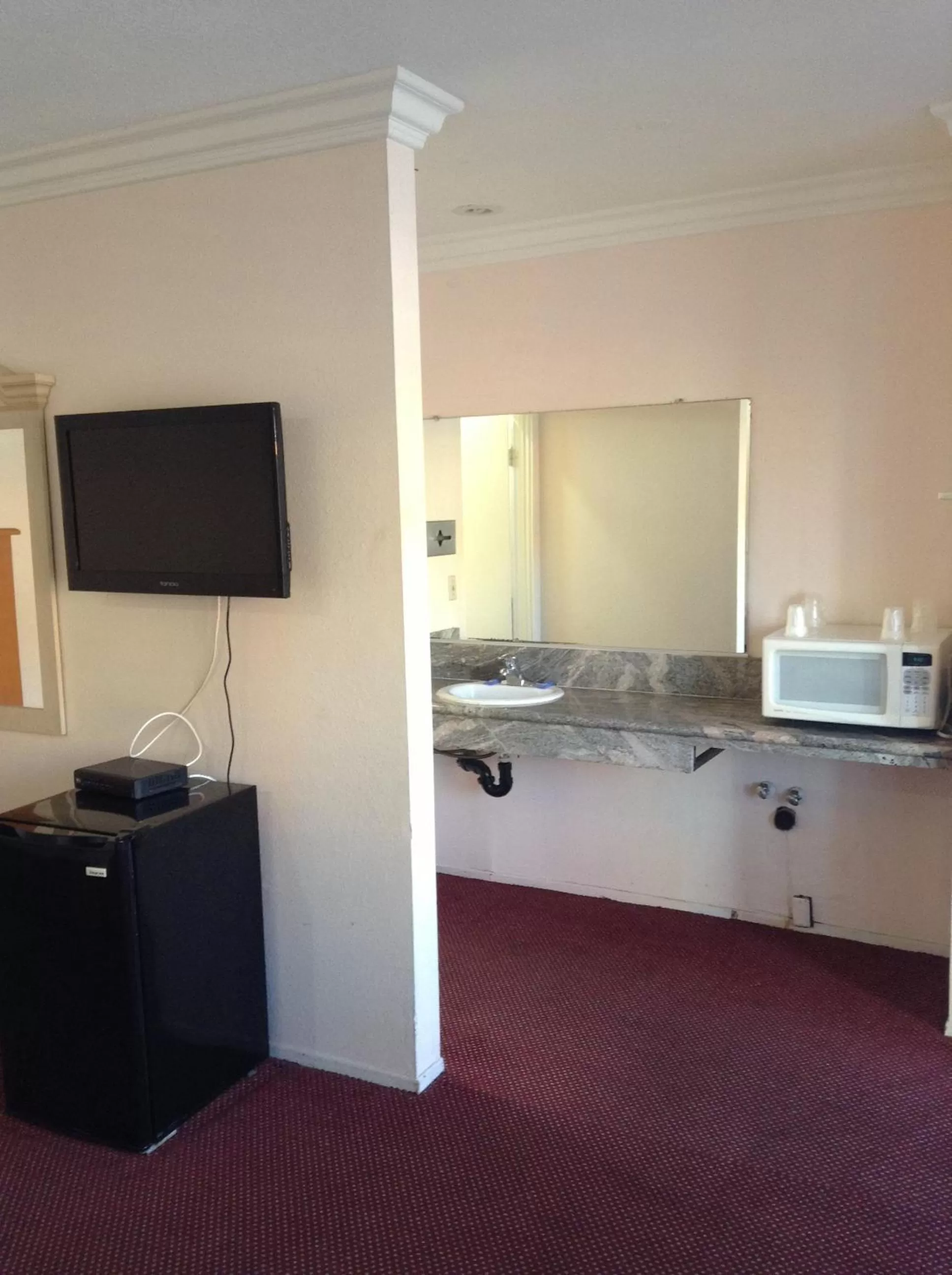 Bathroom in Big A Motel