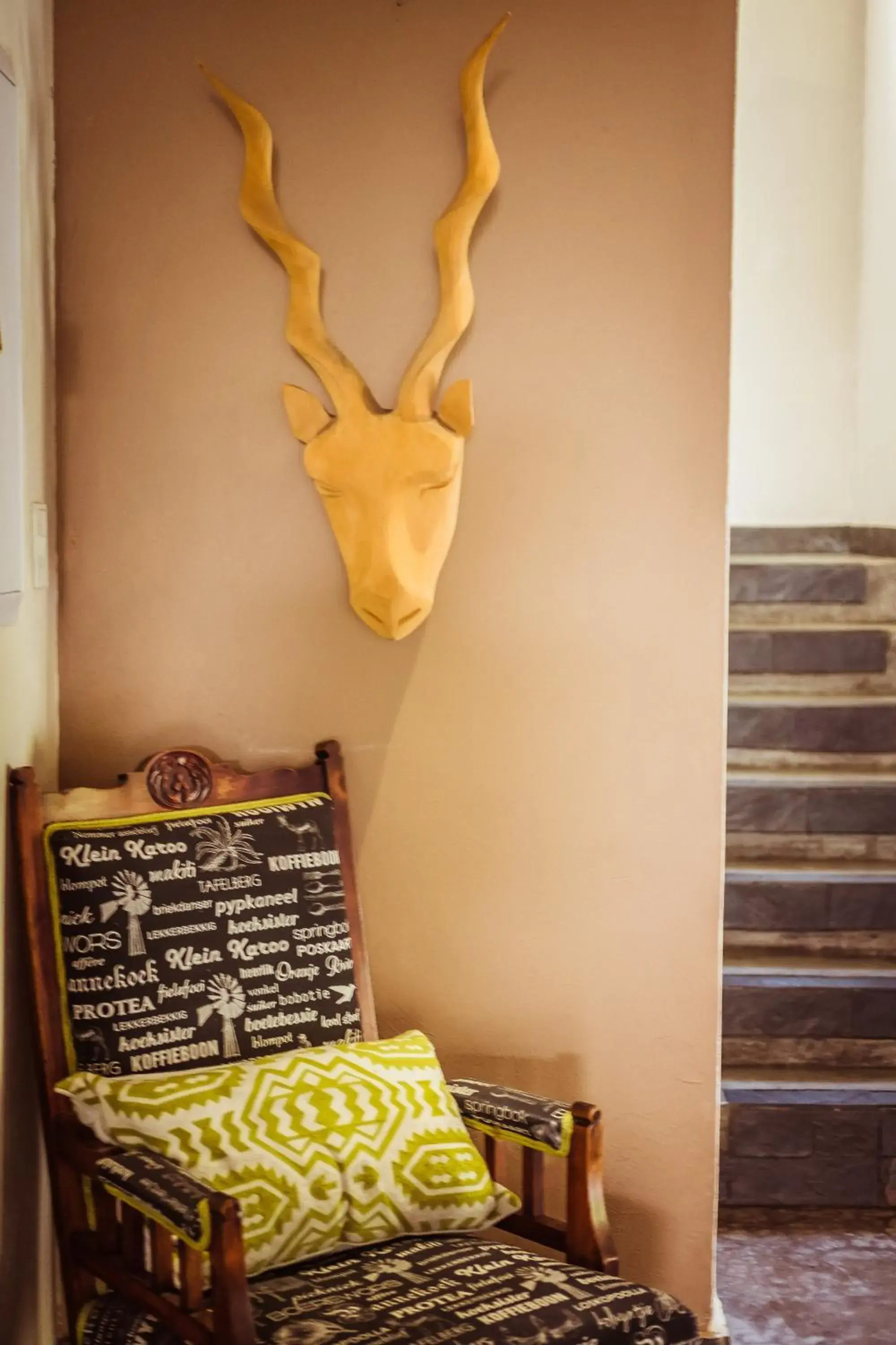 Decorative detail, Bed in Bushveld Terrace - Hotel on Kruger