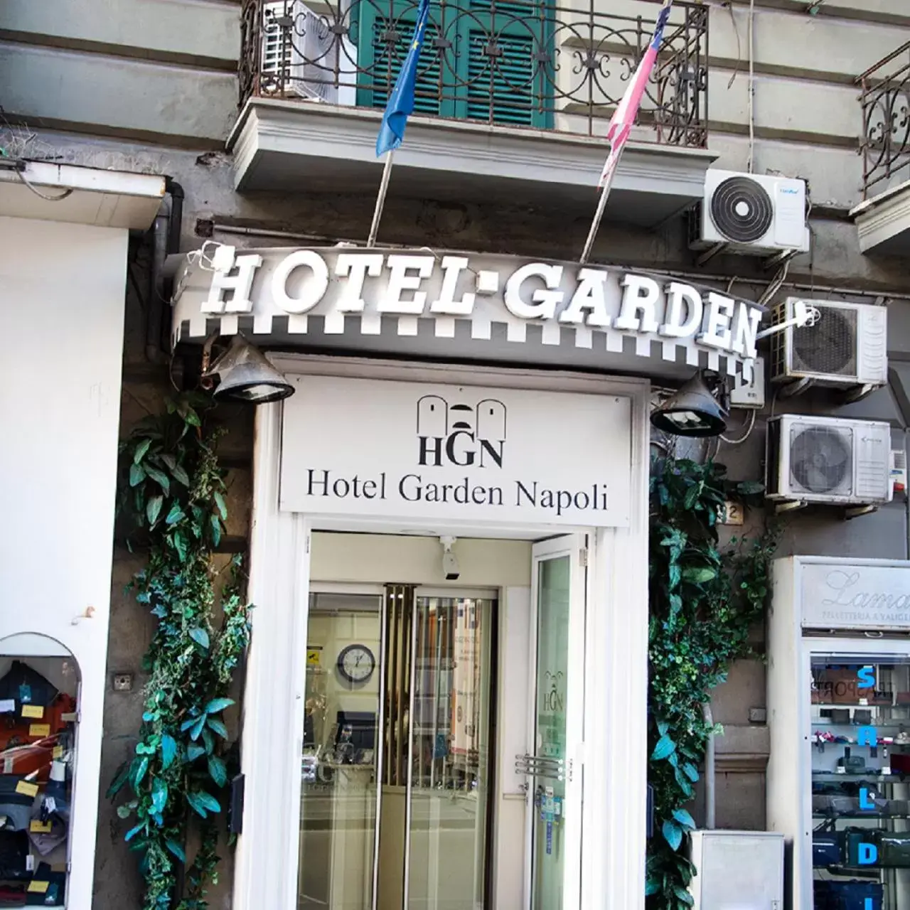 Property building in Hotel Garden Napoli