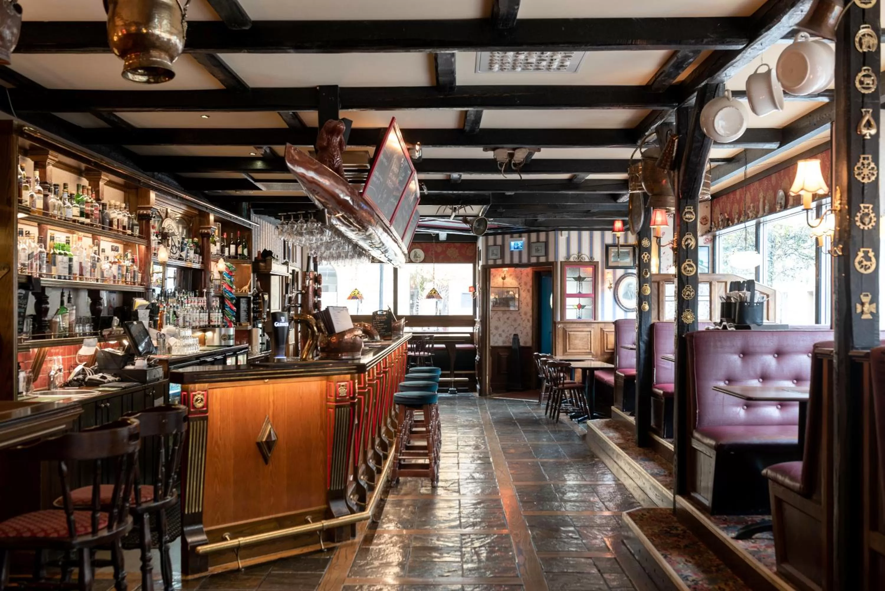 Lounge or bar in Hotel Bishops Arms Köping