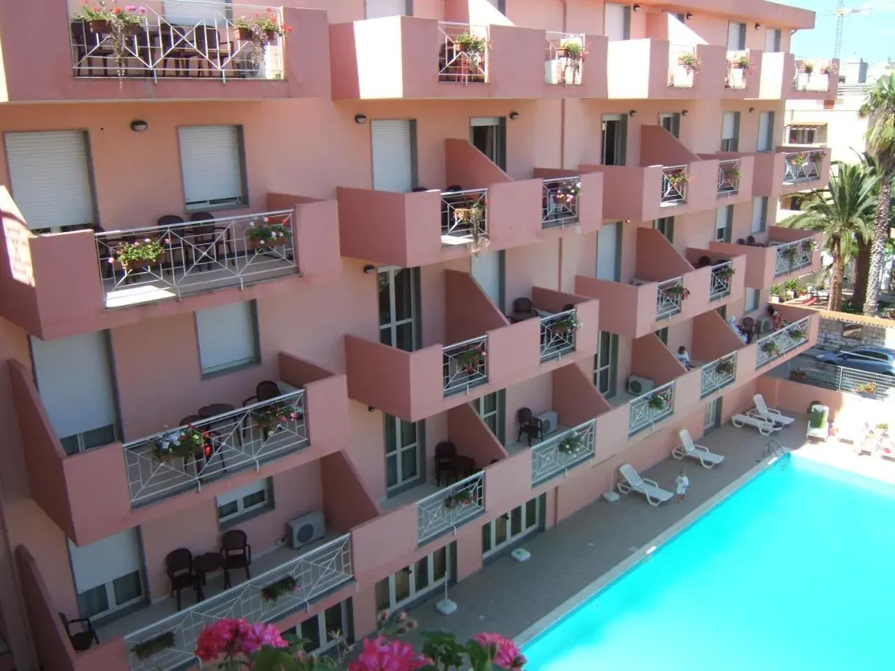 Pool View in Hotel San Marco