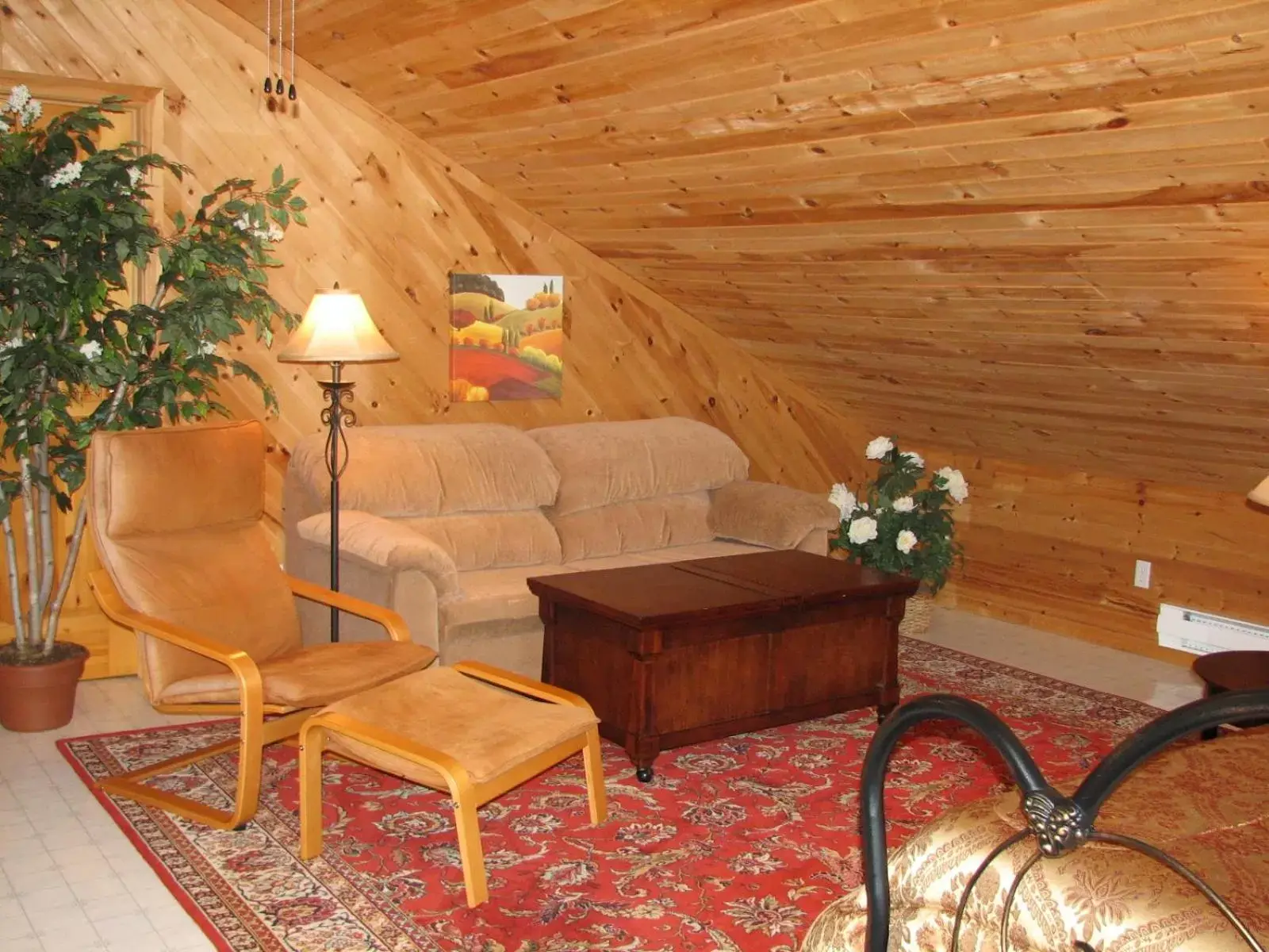 Bedroom, Seating Area in The Parrsboro Mansion Inn