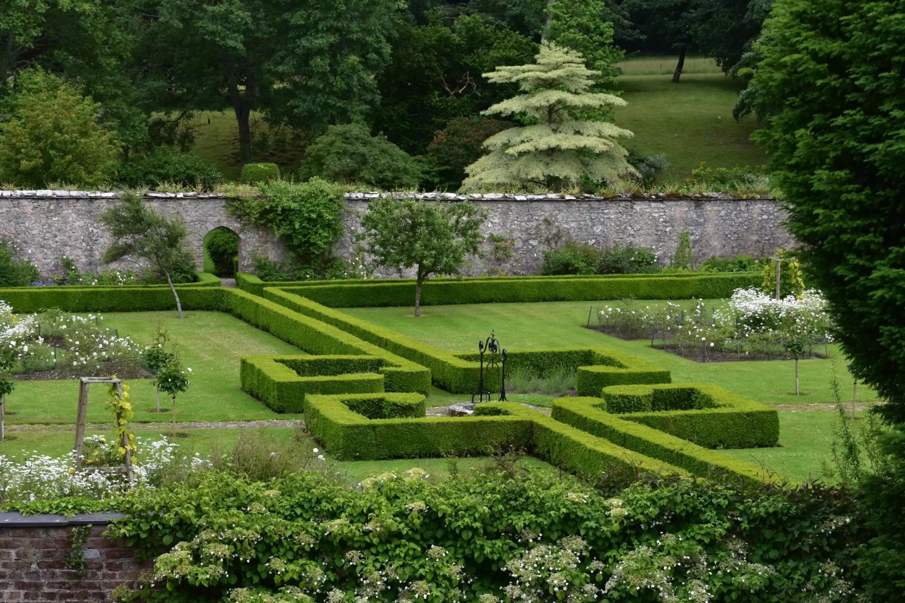 Garden in Bodysgallen Hall and Spa